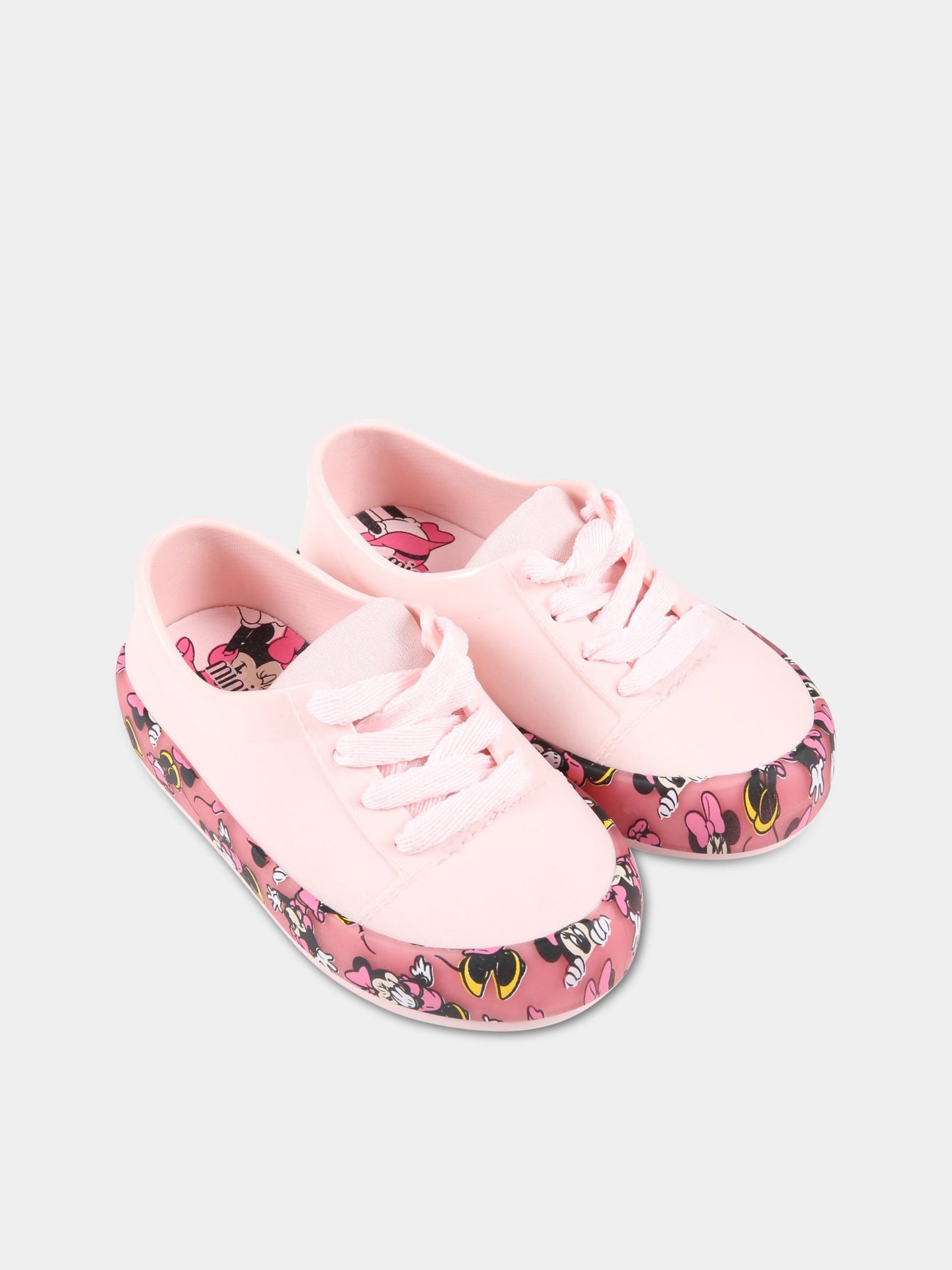 Sneakers rosa per bambina con Minni,Mini Melissa,33460 50485 06411