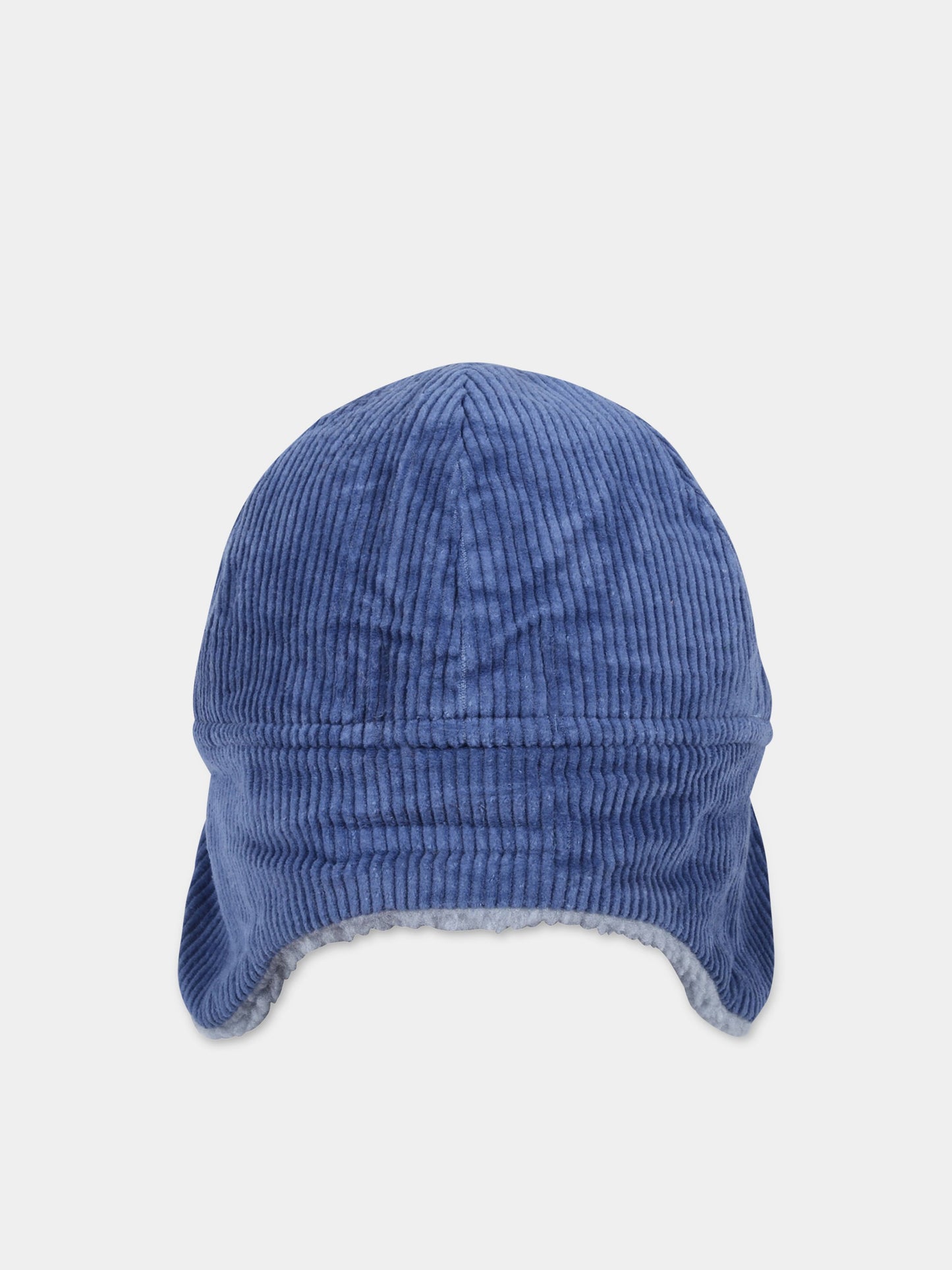 Cappello blu per bambini,Wander & Wonder,KN12227 INDIGO CORD