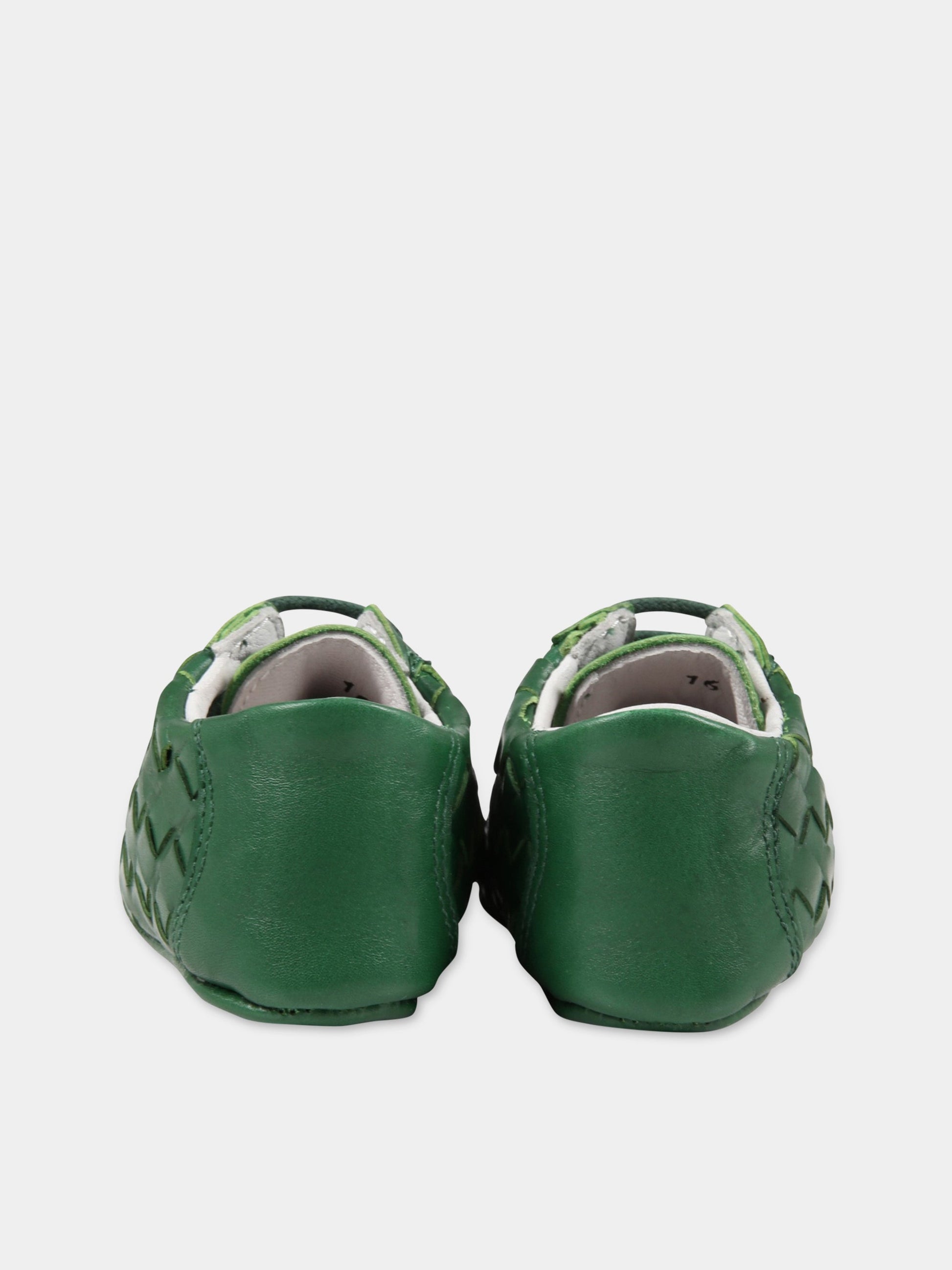 Scarpe verdi per neonato,Gallucci Kids,C00038AM