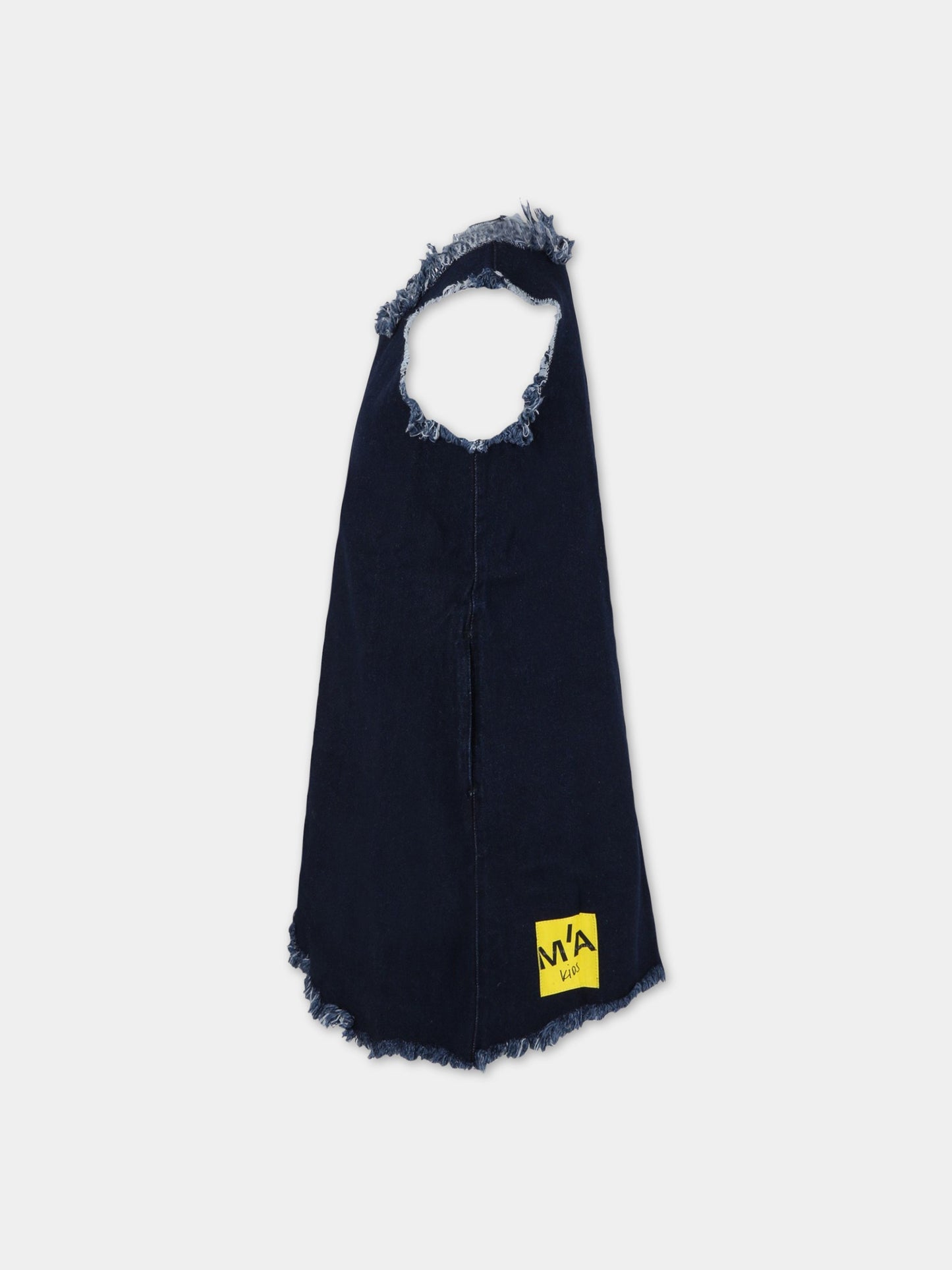 Vestito blu per bambina,Marques Almeida,COREDR0219DNM