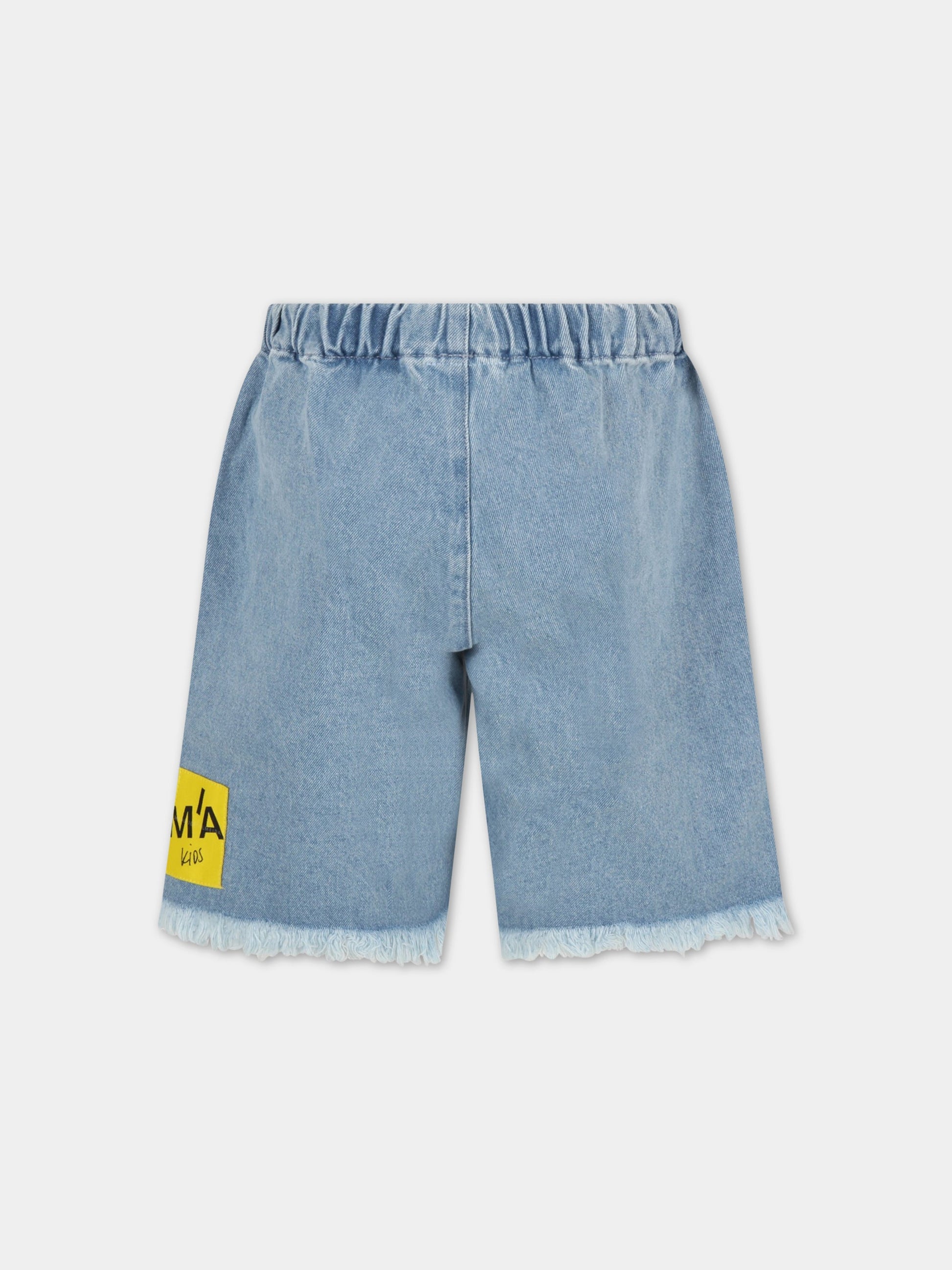 Short celeste per bambina,Marques Almeida,CORETR0171DNM