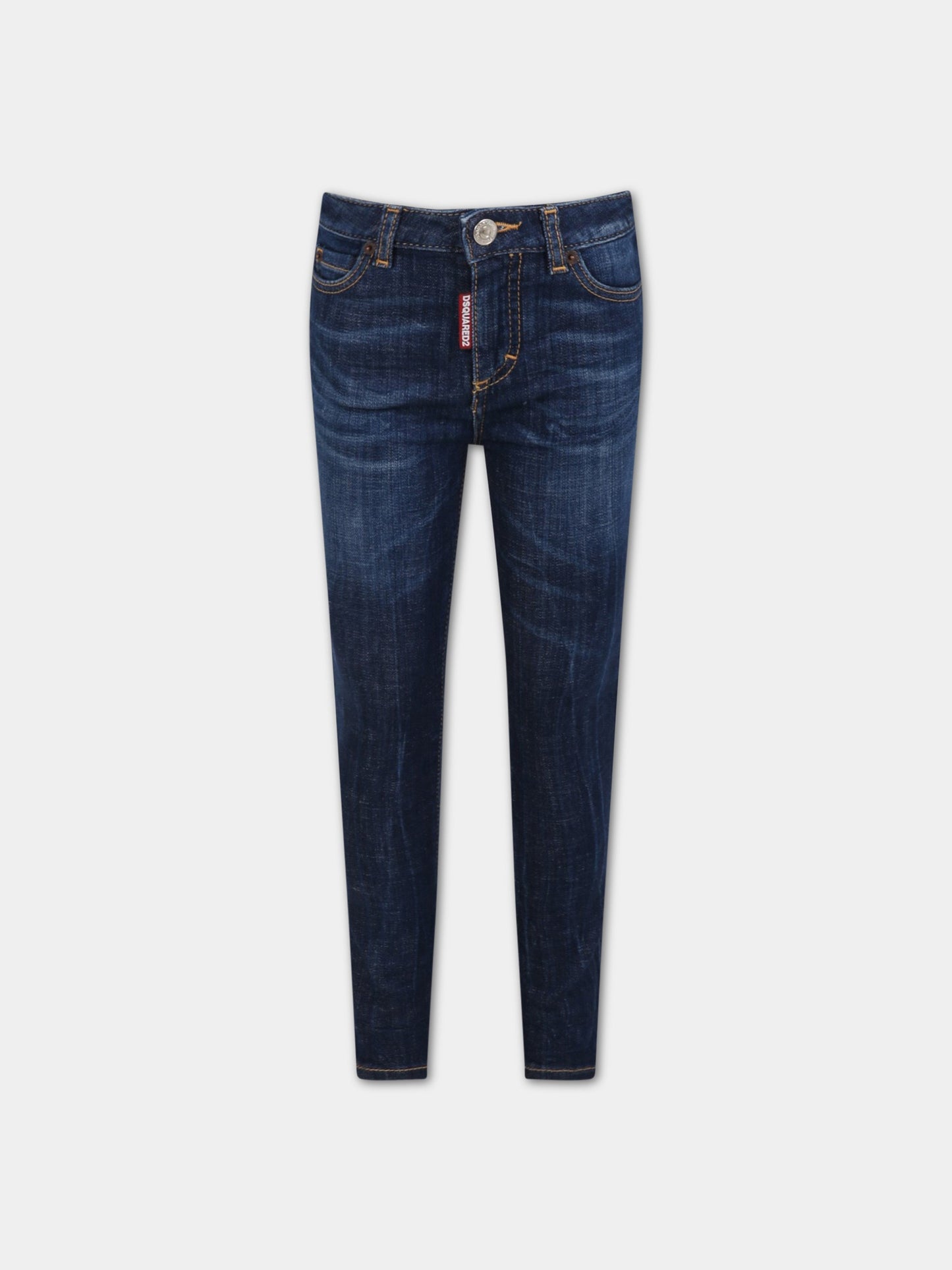 Jeans blu per bambina,Dsquared2,DQ01DX D005C DQ01