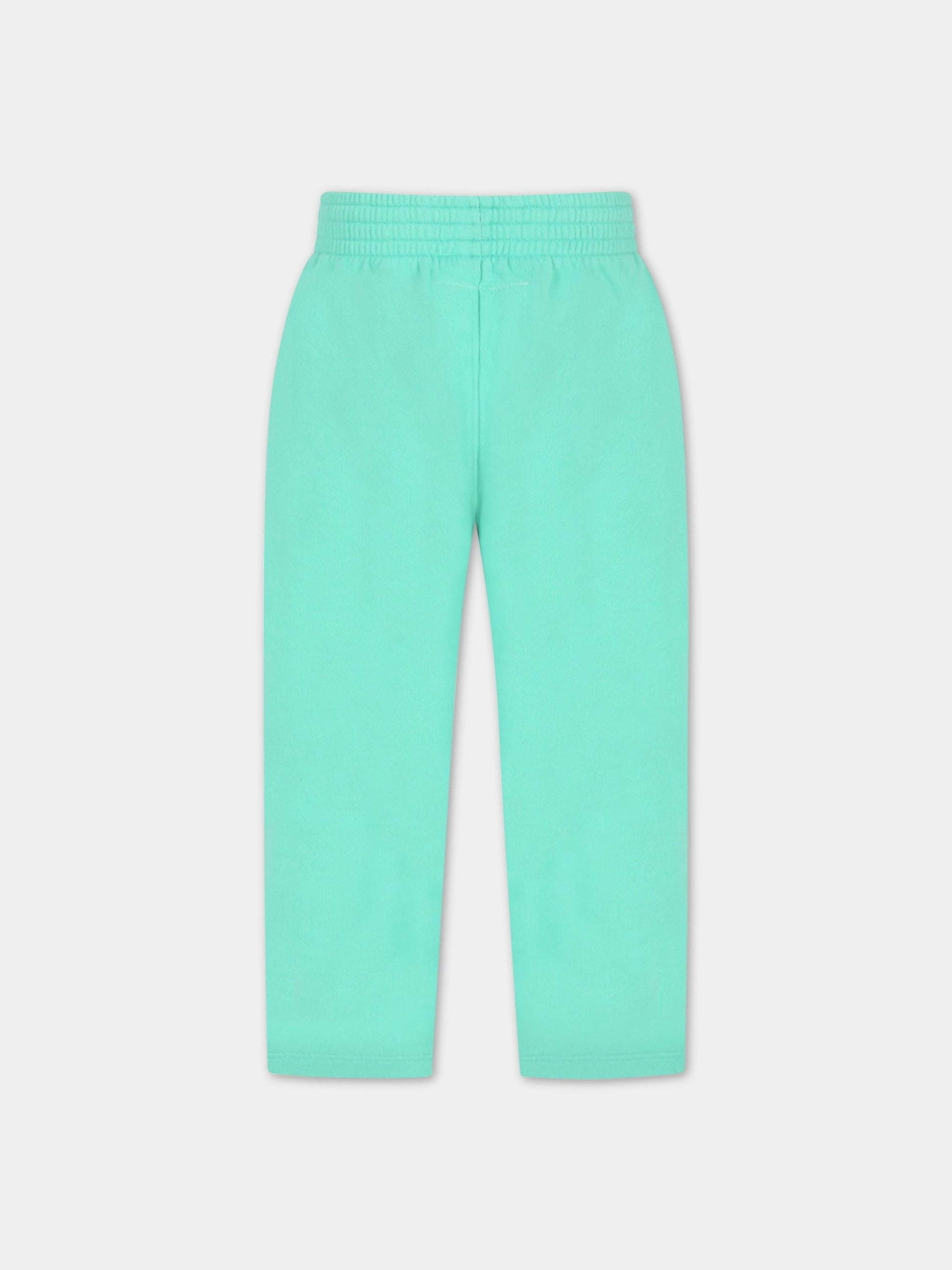 Pantalone verde acqua per bambina,Mm6 Maison Margiela,M60018 MM006 M6502