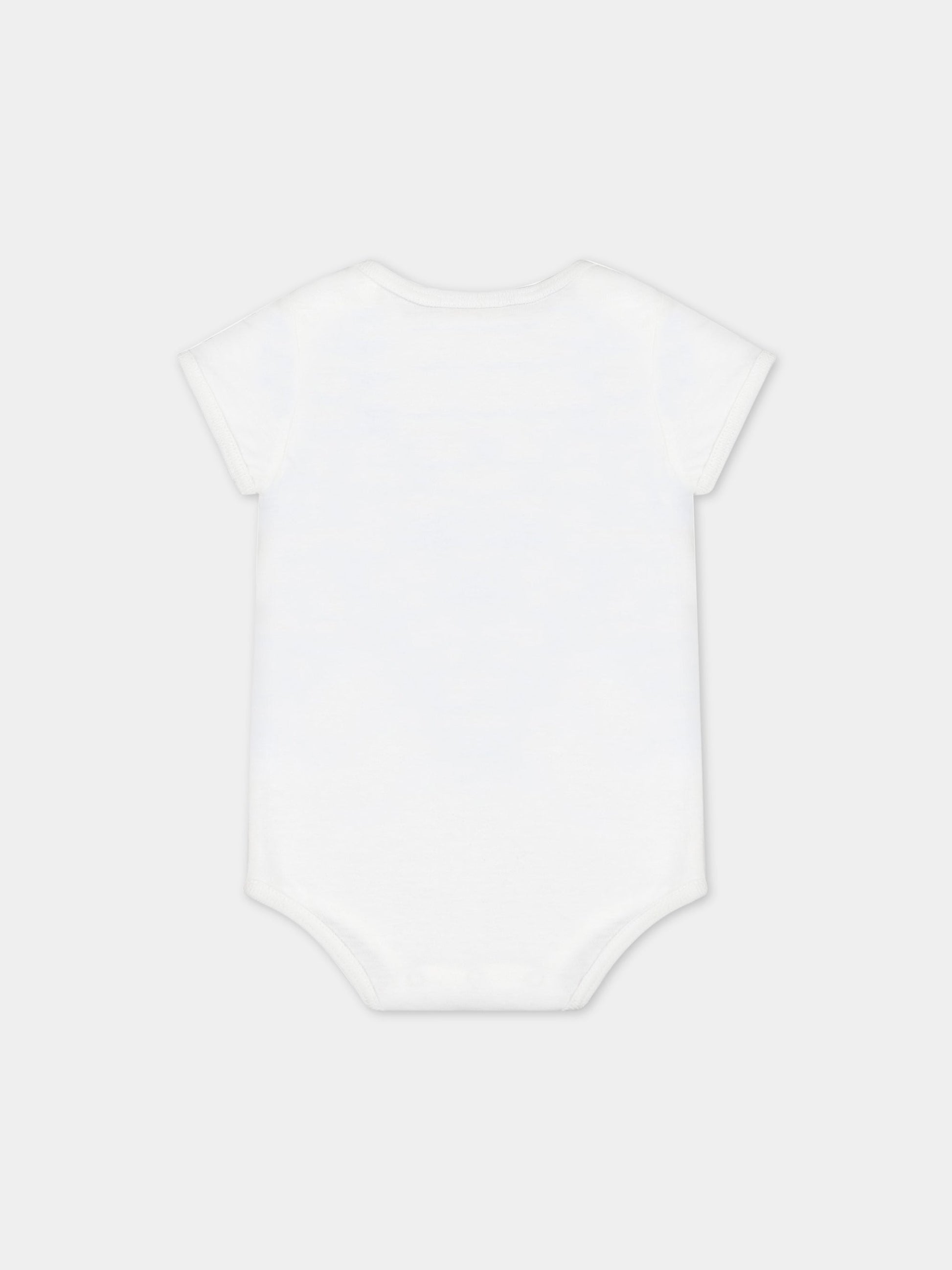 Set bianco per neonato con logo GG,Gucci Kids,516326 XJE31 9214