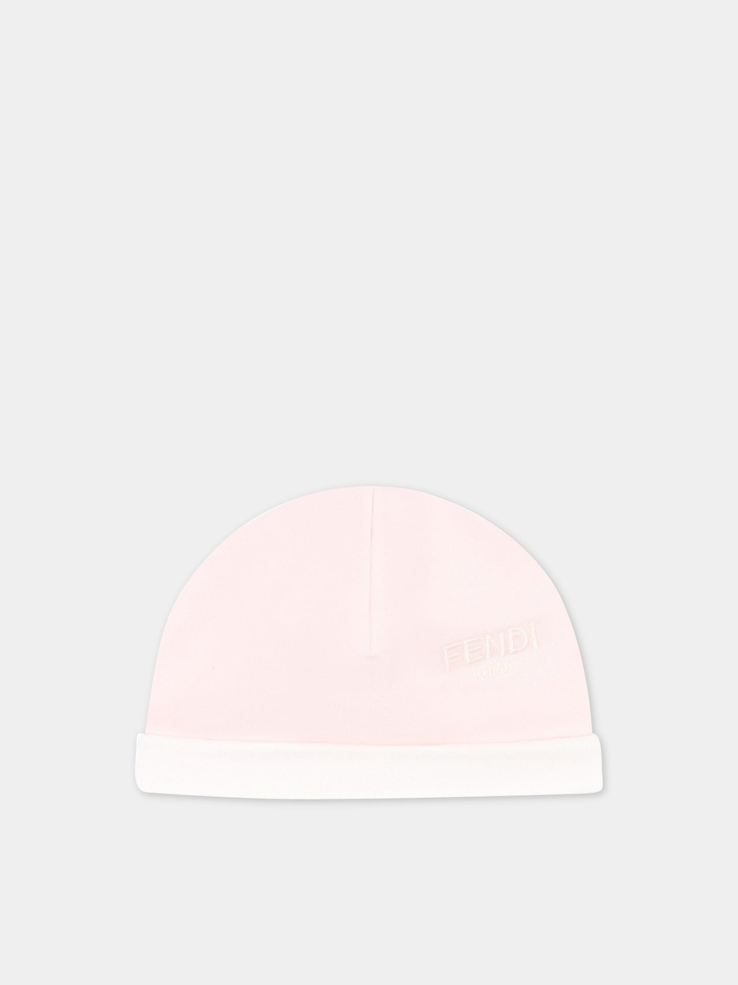 Set multicolor per neonata con logo bianco,Fendi Kids,BUK096 8RA F0C11