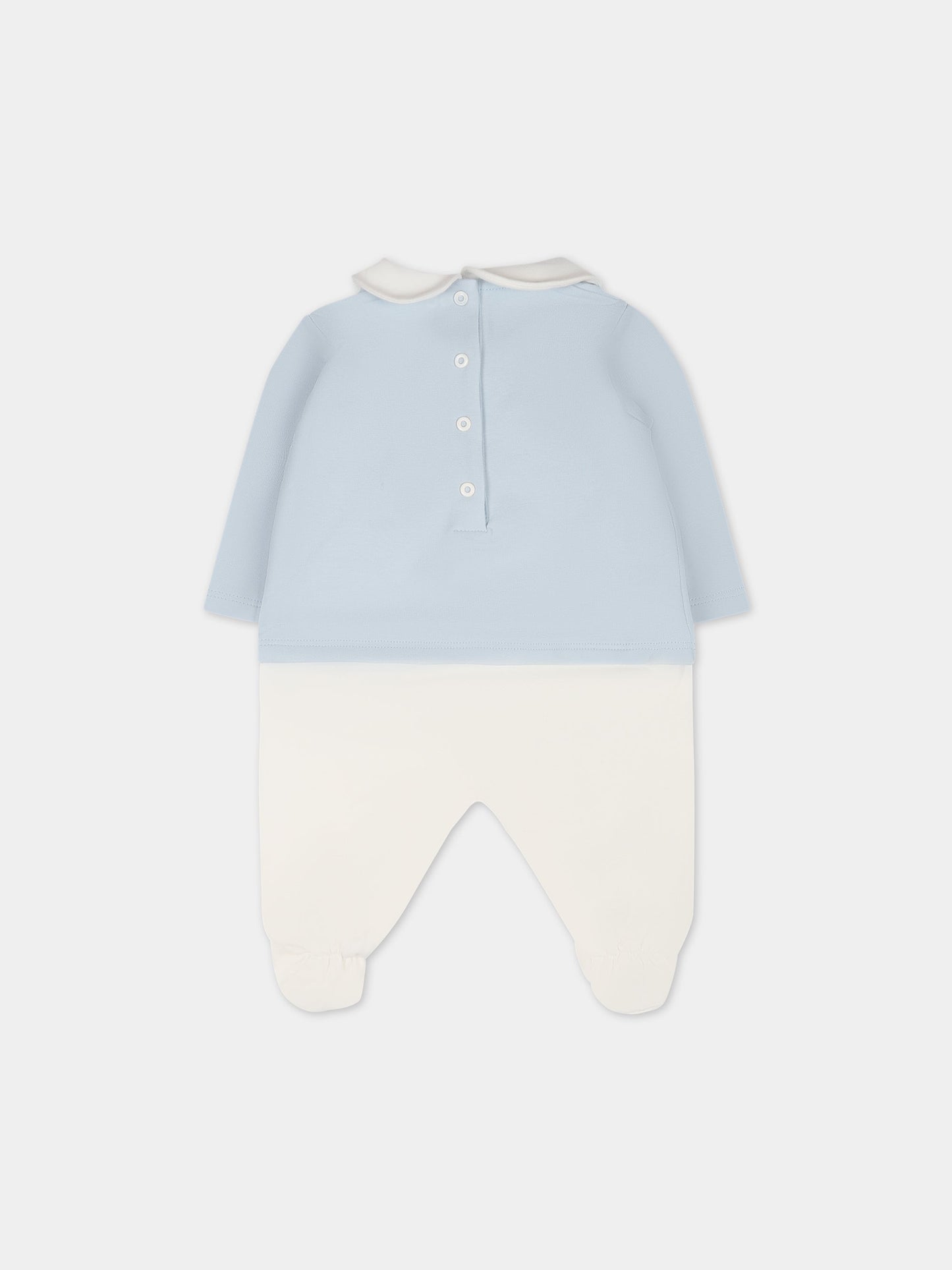 Set multicolor per neonato con logo,Fendi Kids,BUK096 8RA F19J4