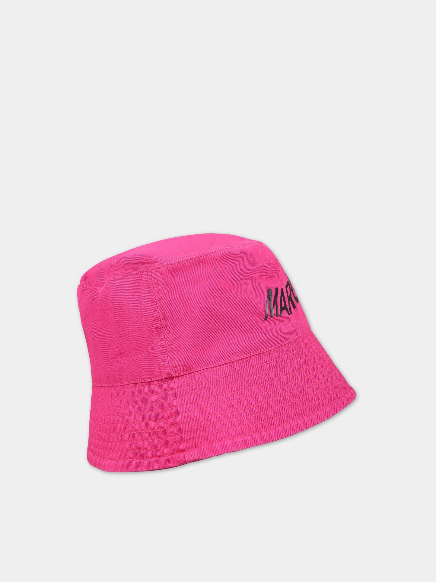 Cloche fucsia per bambina con logo,Mm6 Maison Margiela,M60367 MM025 M6303