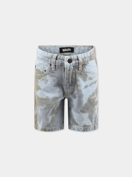 Shorts multicolor per bambino con logo,Molo,1S23H114 6010