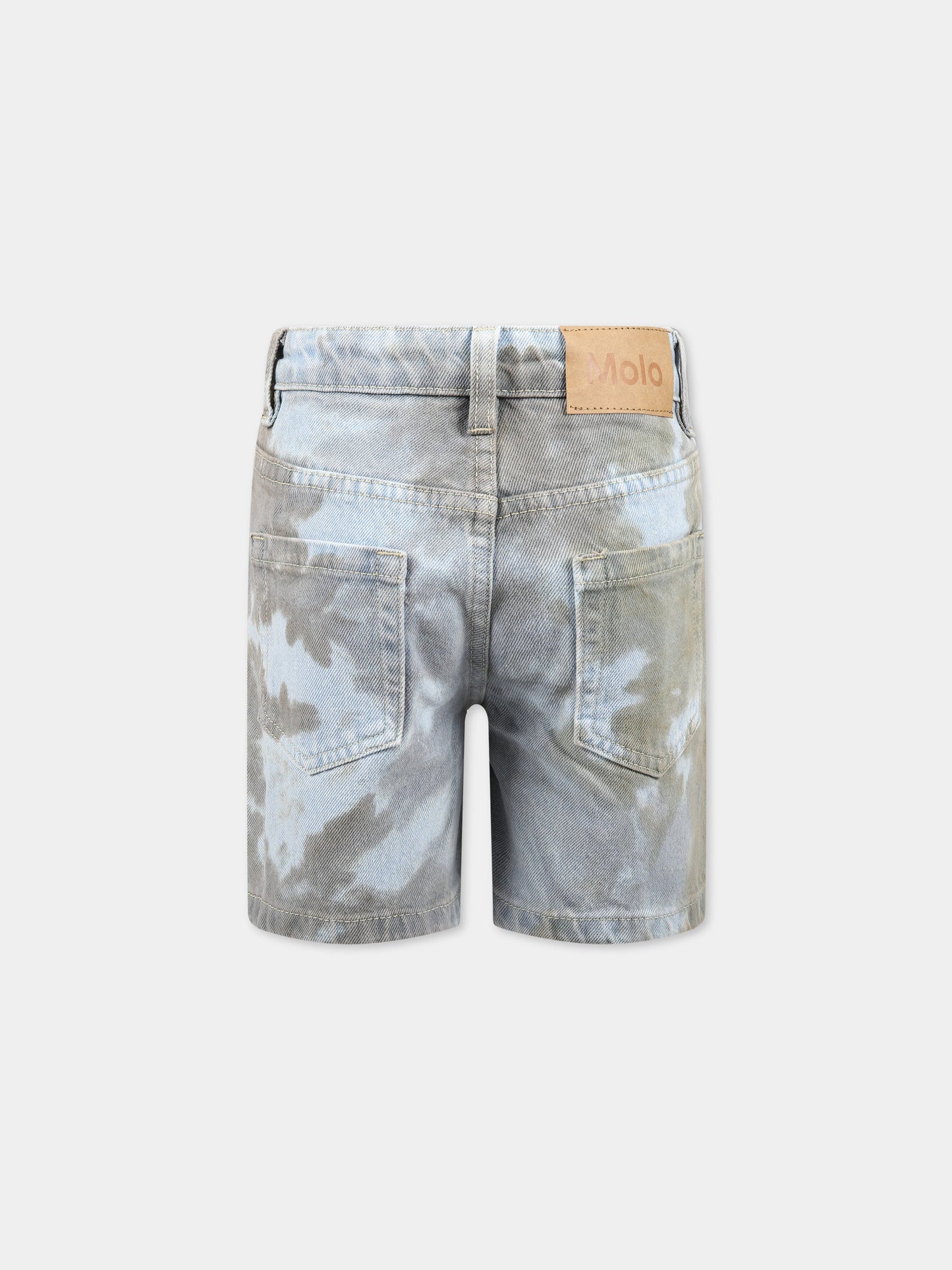 Shorts multicolor per bambino con logo,Molo,1S23H114 6010