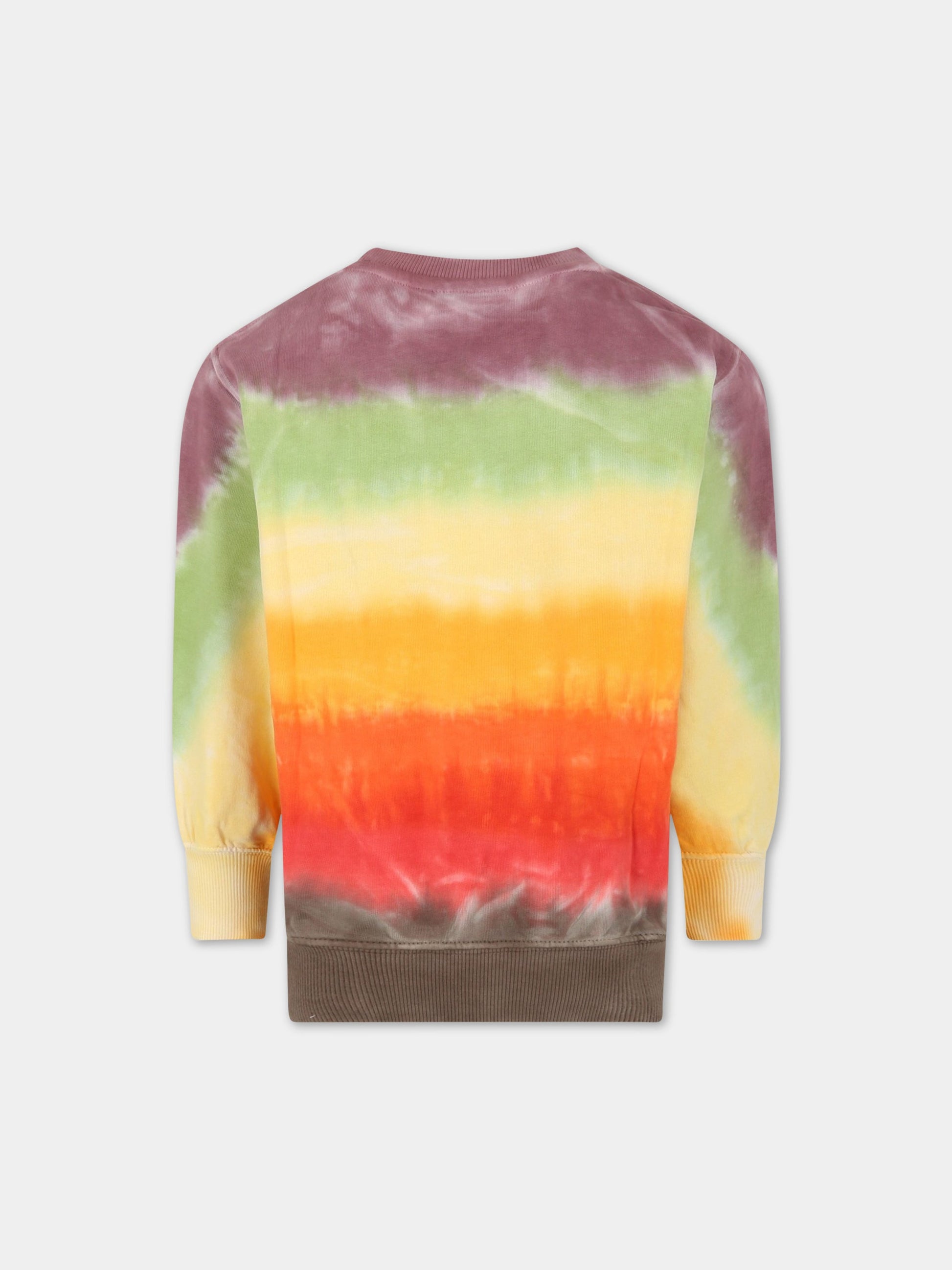 Felpa multicolor per bambini con patch,Molo,6S23J203 5961