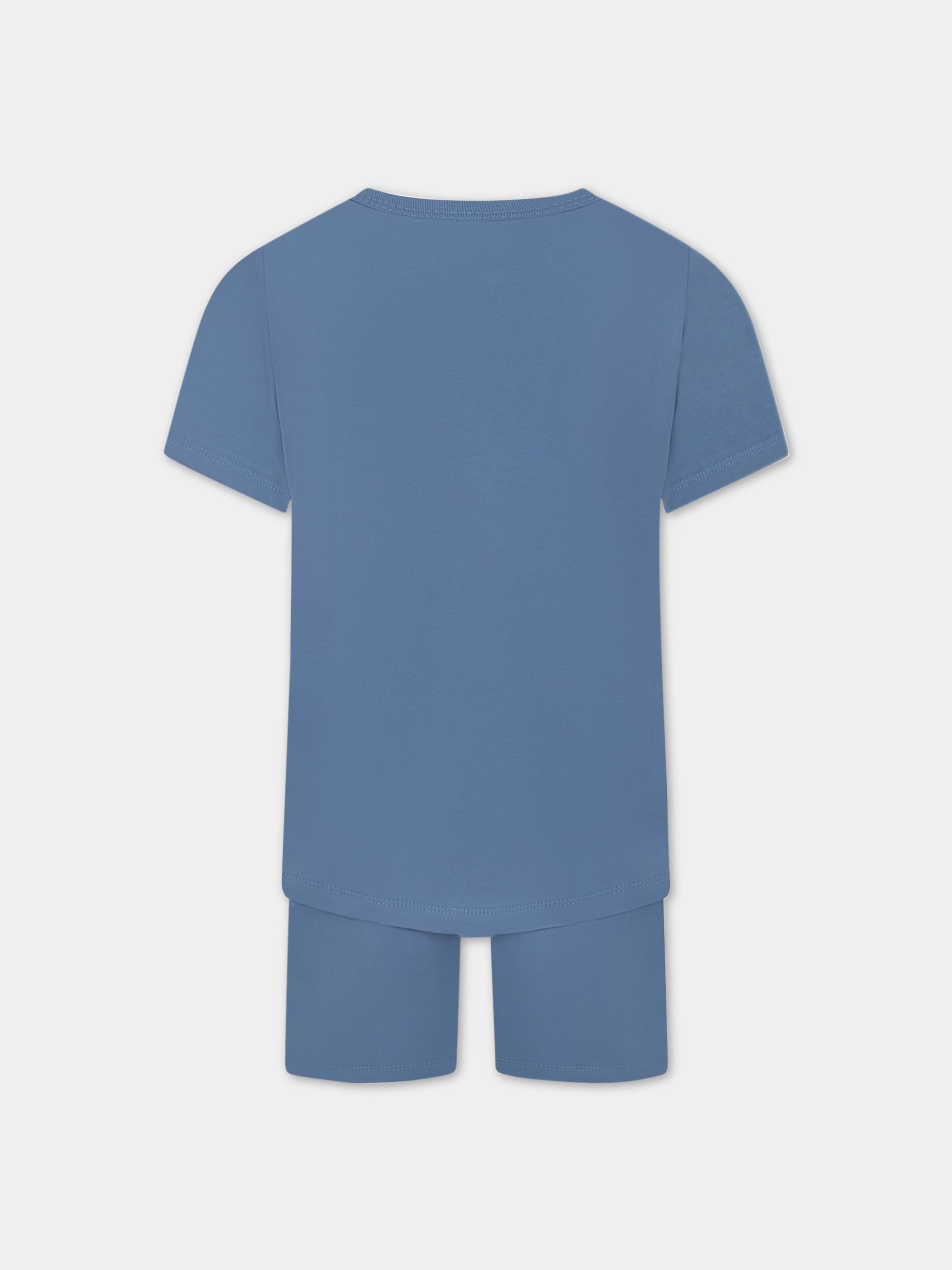 Pigiama blu per bambino con smile,Molo,6S23R401 8724