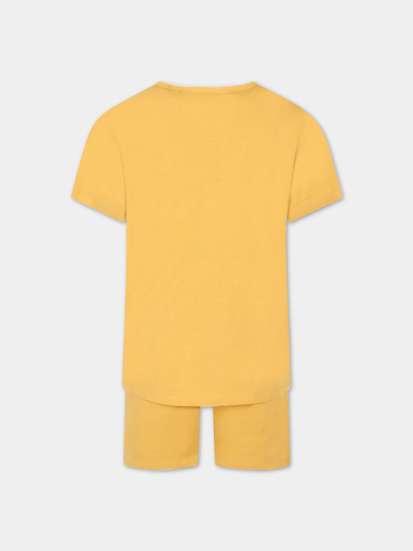 Pigiama giallo per bambino con smile,Molo,6S23R401 8695