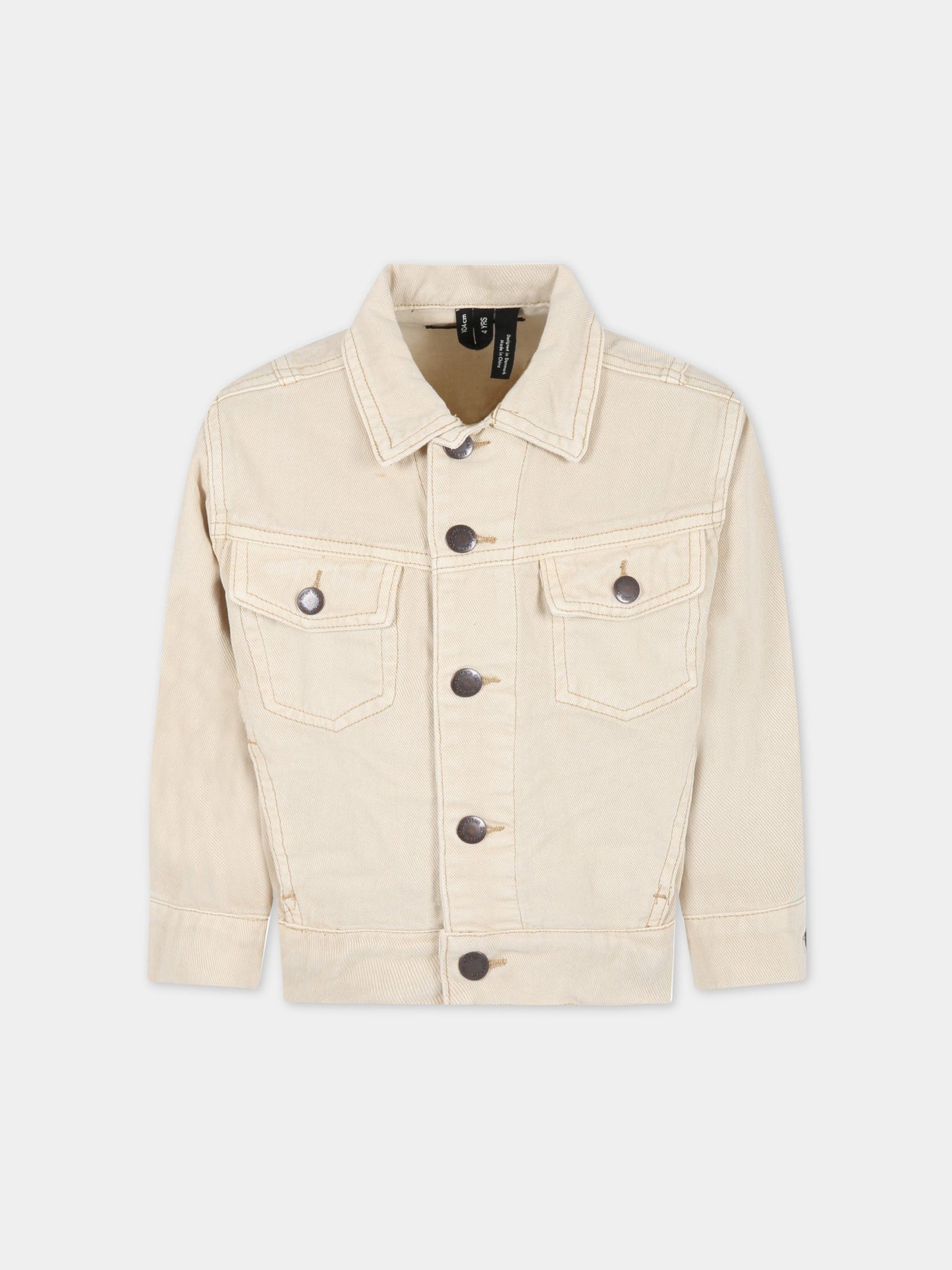 Giacca beige per bambino,Molo,5S23M324 8697