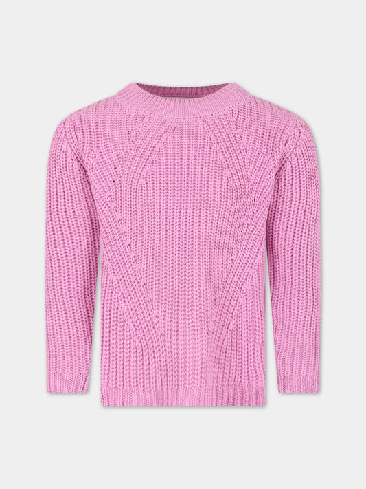 Maglione rosa per bambina,Molo,2S23K203 8706