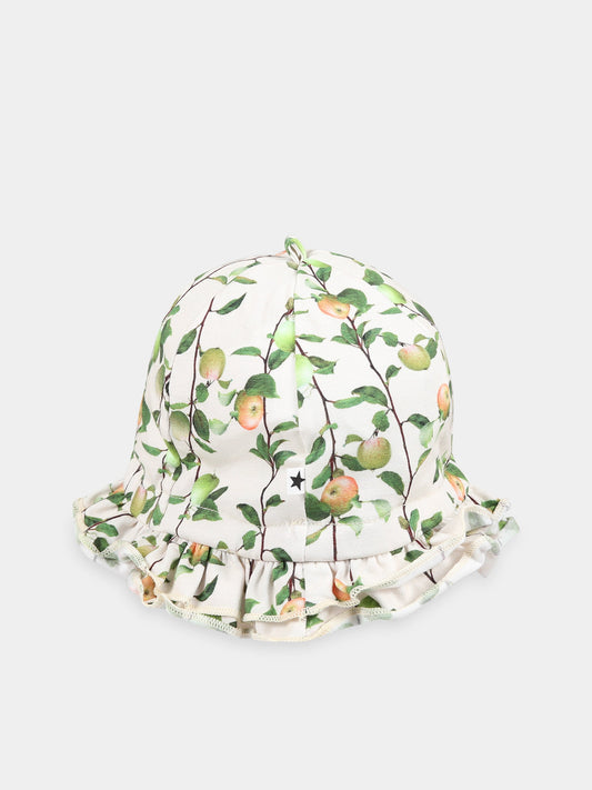 Cloche multicolor per bambina con stampa e logo,Molo,7S23T206 6772