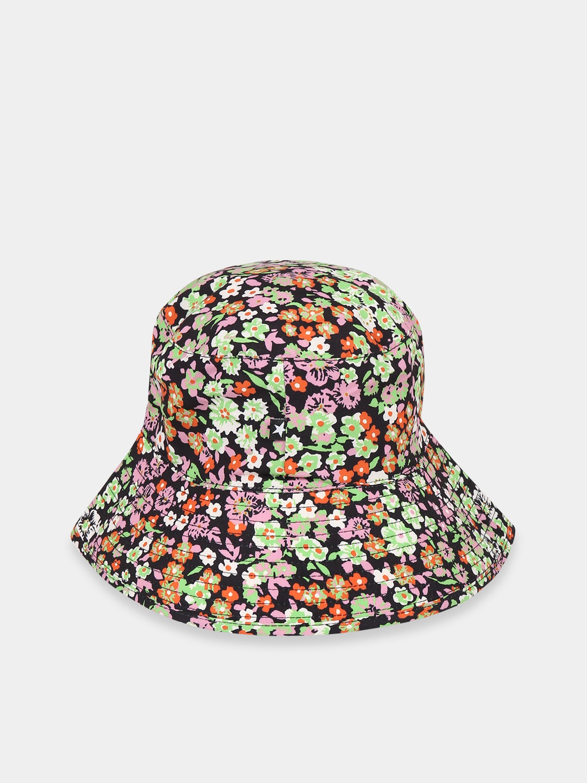 Cloche multicolor per bambina con stampa floreale,Molo,7S23Y303 6679