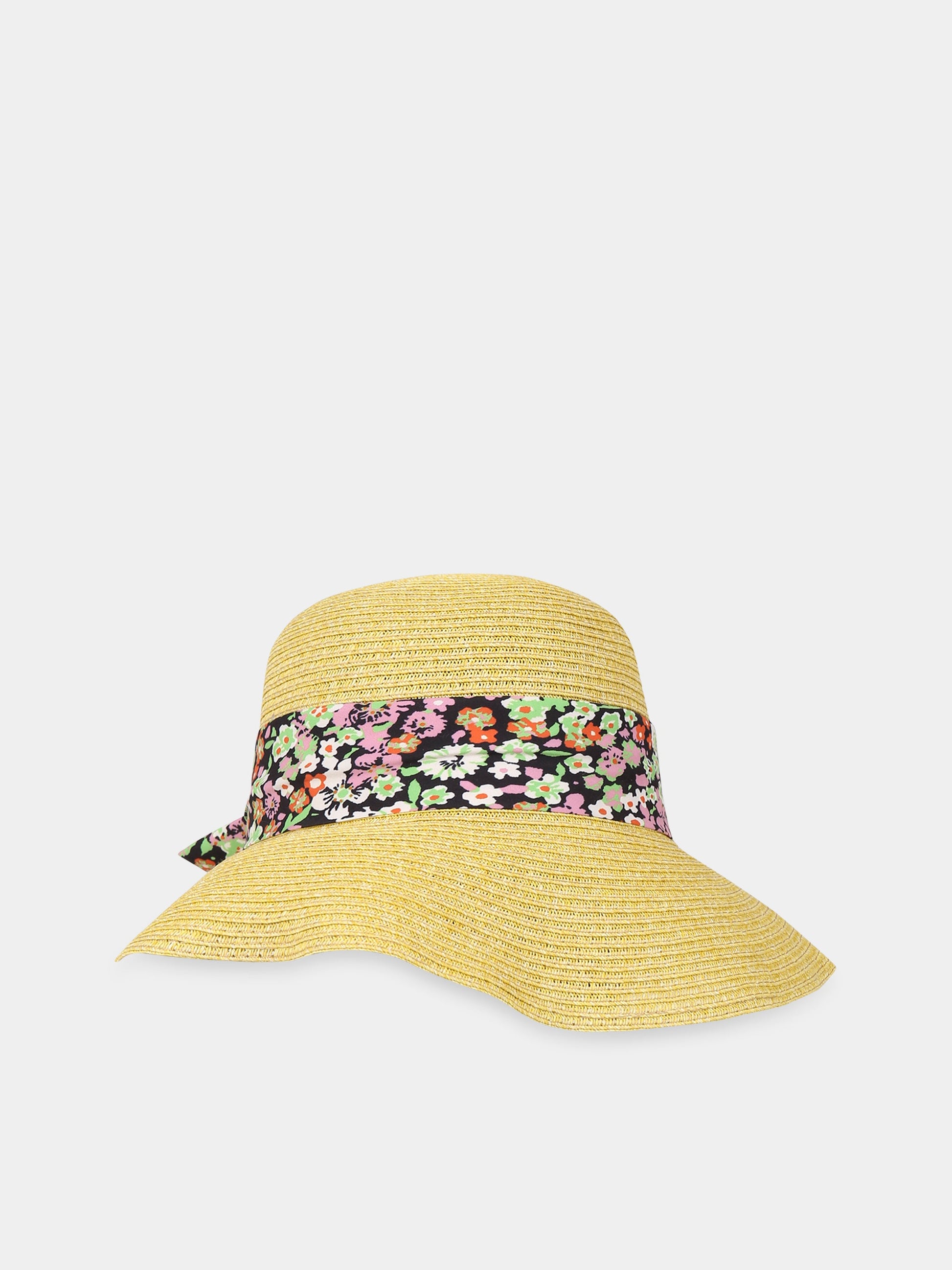 Cappello multicolor per bambina con stampa floreale,Molo,7S23Y309 6679