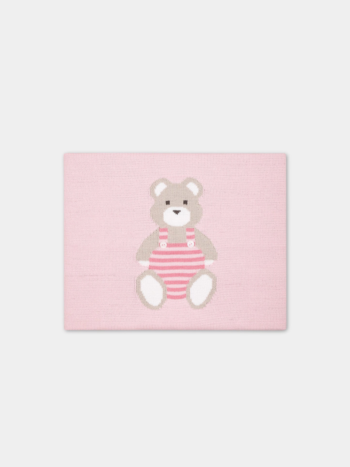 Coperta rosa per neonata,Little Bear,6124 ROSA
