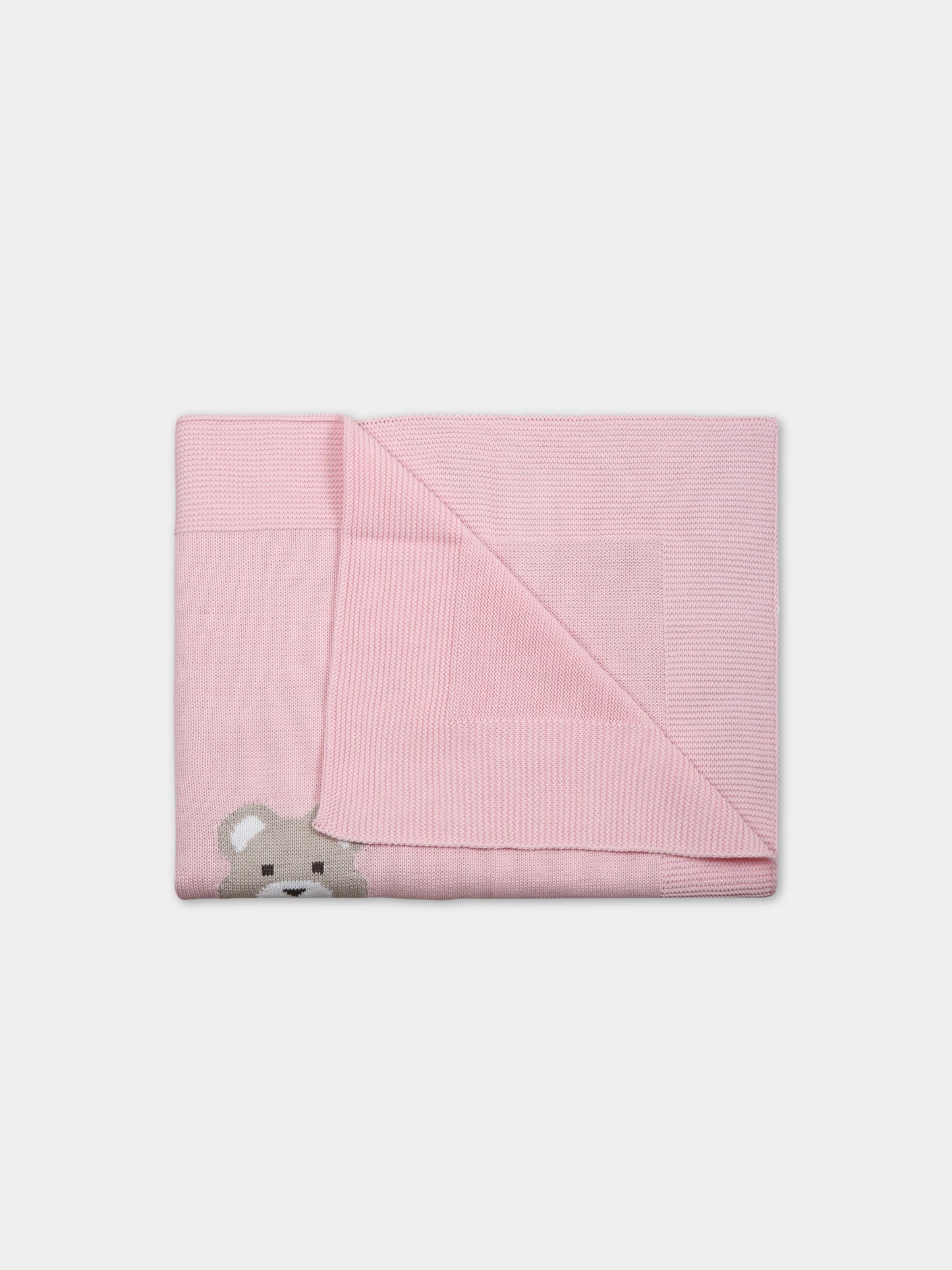 Coperta rosa per neonata,Little Bear,6124 ROSA