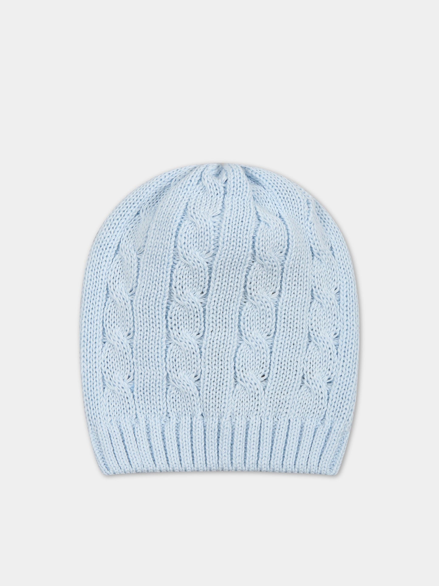 Cappello celeste per neonato,Little Bear,6119 CIELO