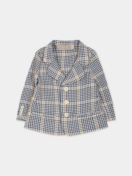 Giacca multicolor per neonato,La Stupenderia,CJGH91Z17