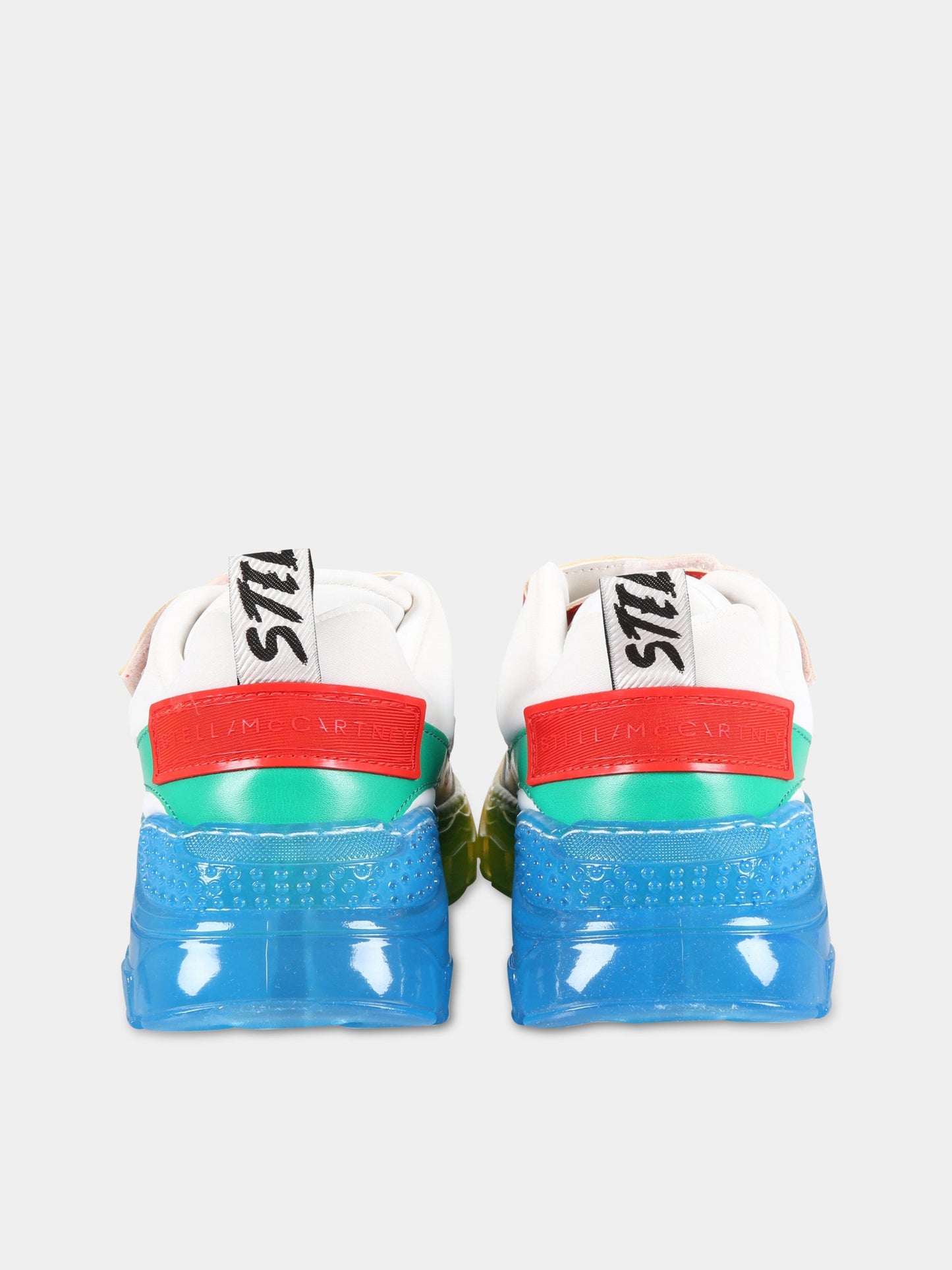 Sneakers multicolor per bambini,Stella Mccartney Kids,8Q0MM6 Z0233 999