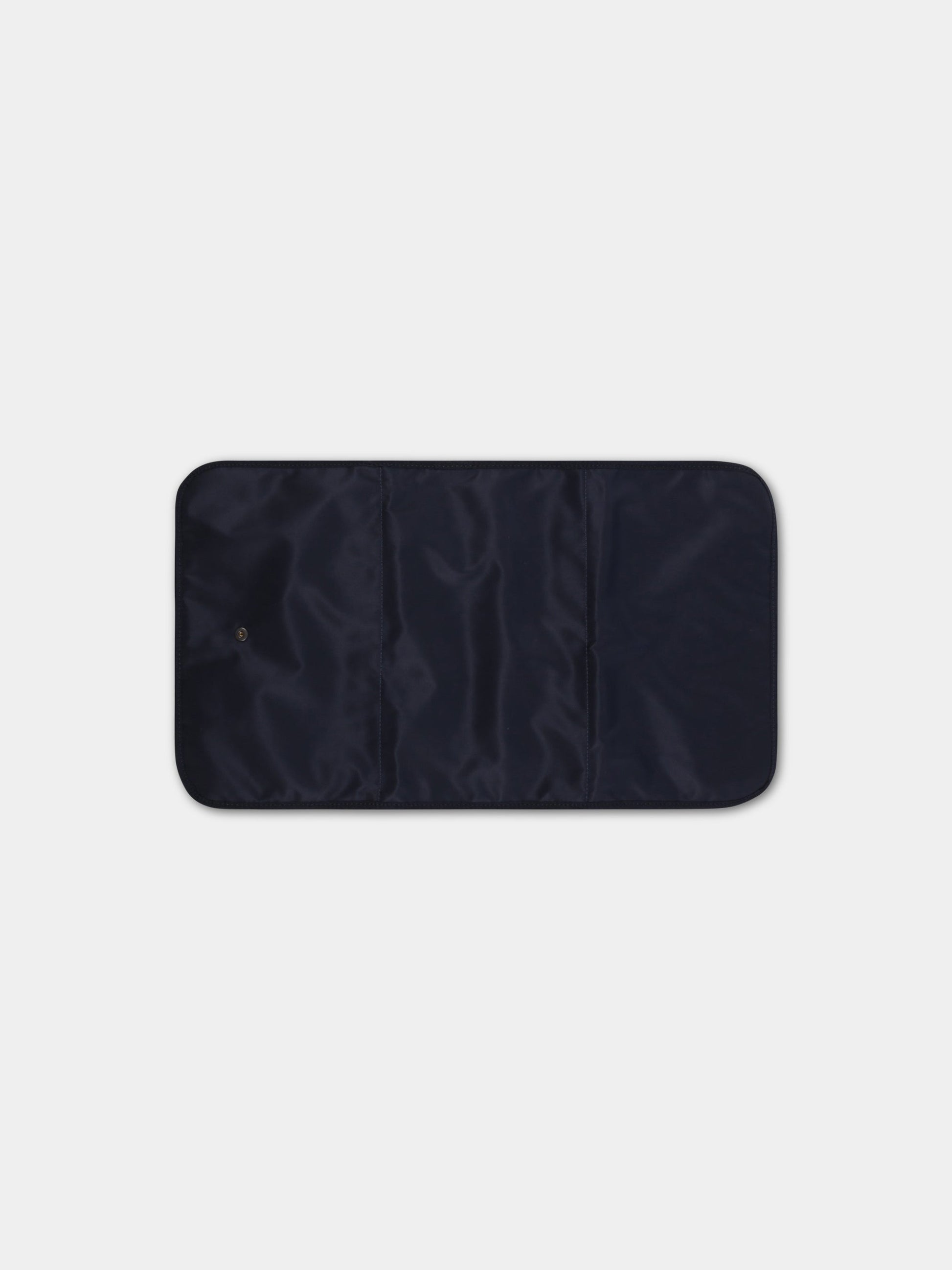 Borsa-mamma blu per neonato con logo,Fay Kids,5P0328 Z0094 621