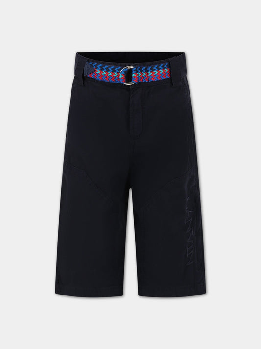 Short elegante blu per bambino,Lanvin Petite,N24051 859