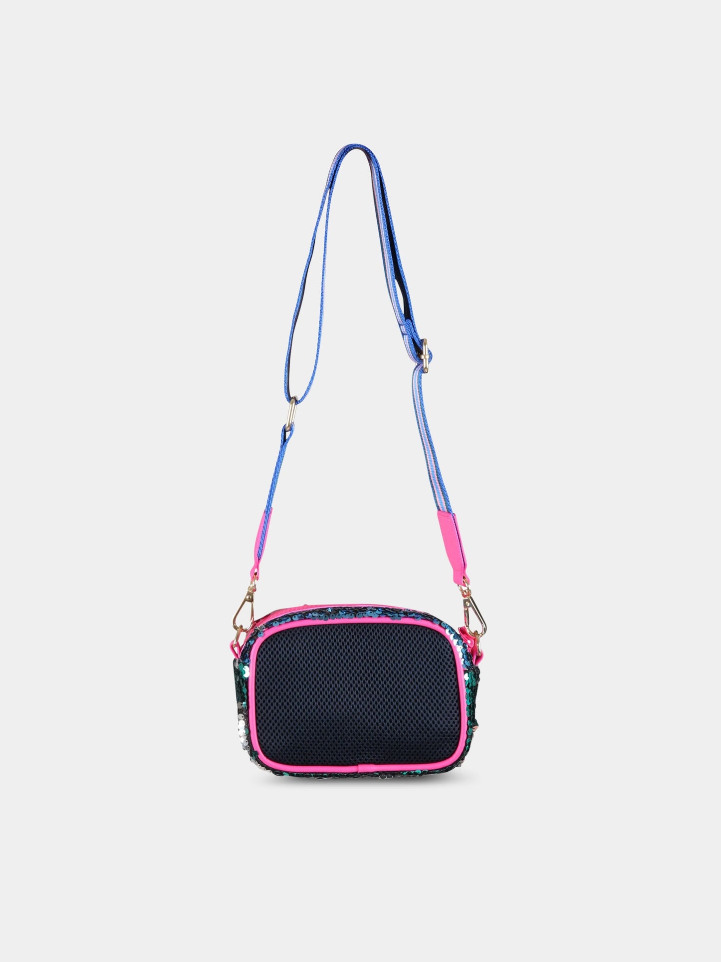 Borsa multicolor per bambina con patch logato,Little Marc Jacobs,W10206 Z40