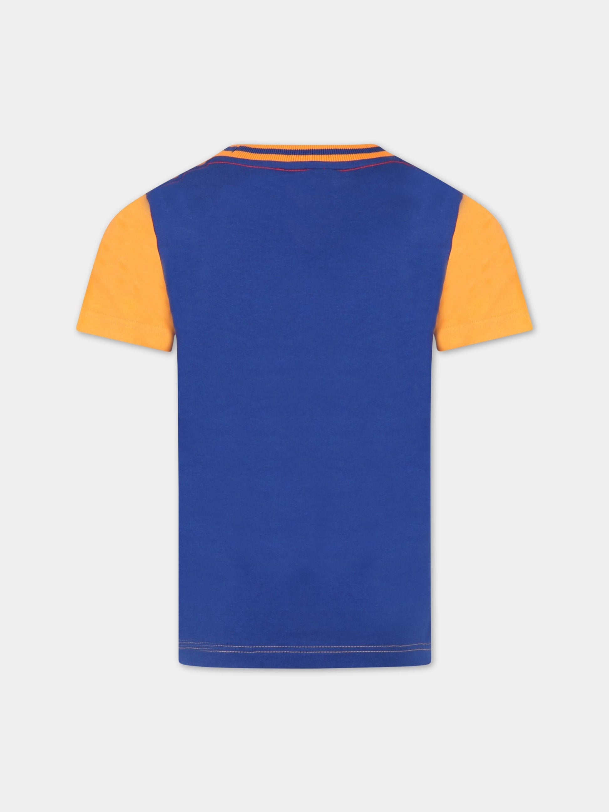 T-shirt arancione per bamabini con Garfield,Little Marc Jacobs,W25583 42E