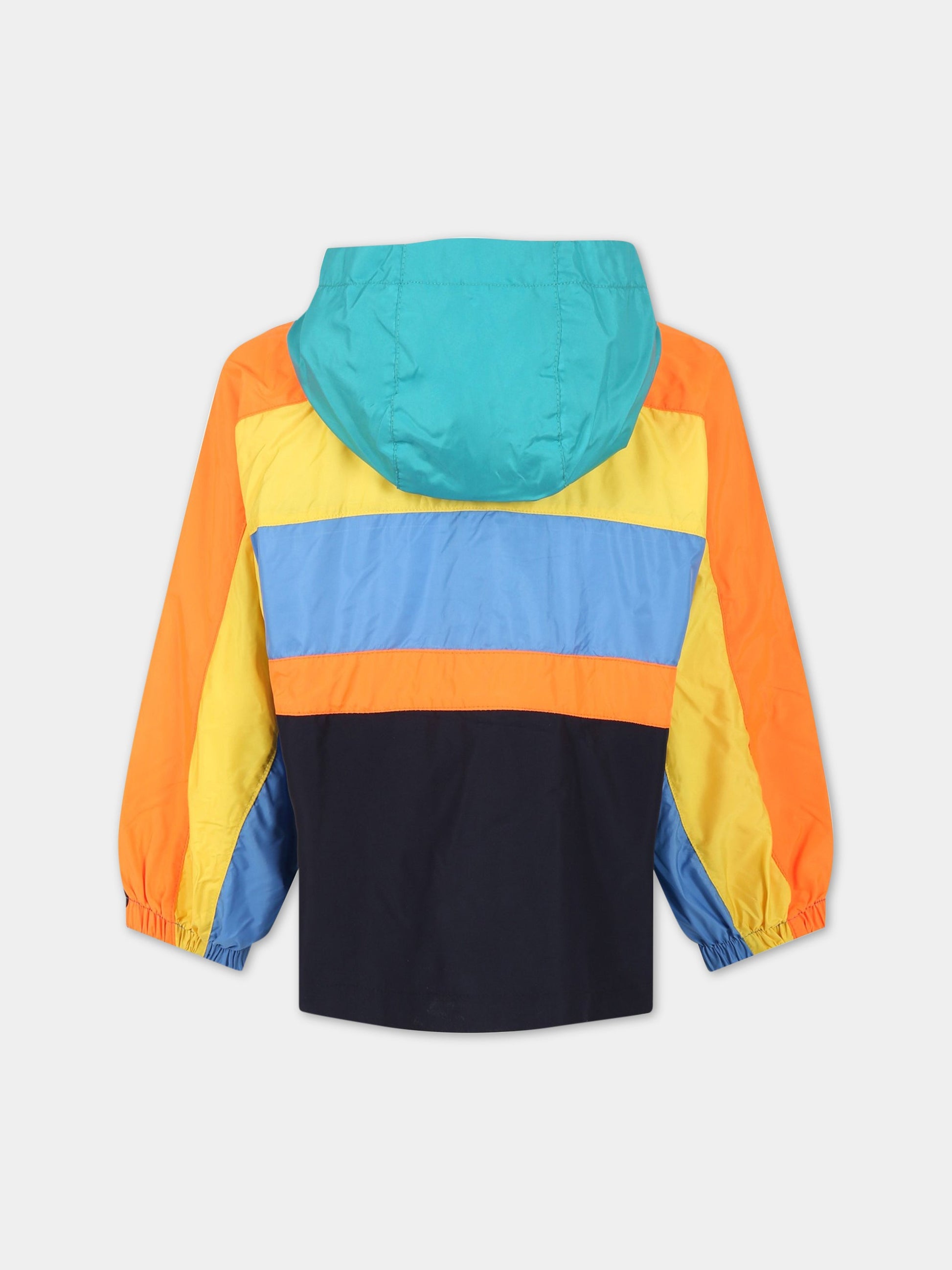 Giubbotto multicolor per bambino con logo,Little Marc Jacobs,W26126 V44