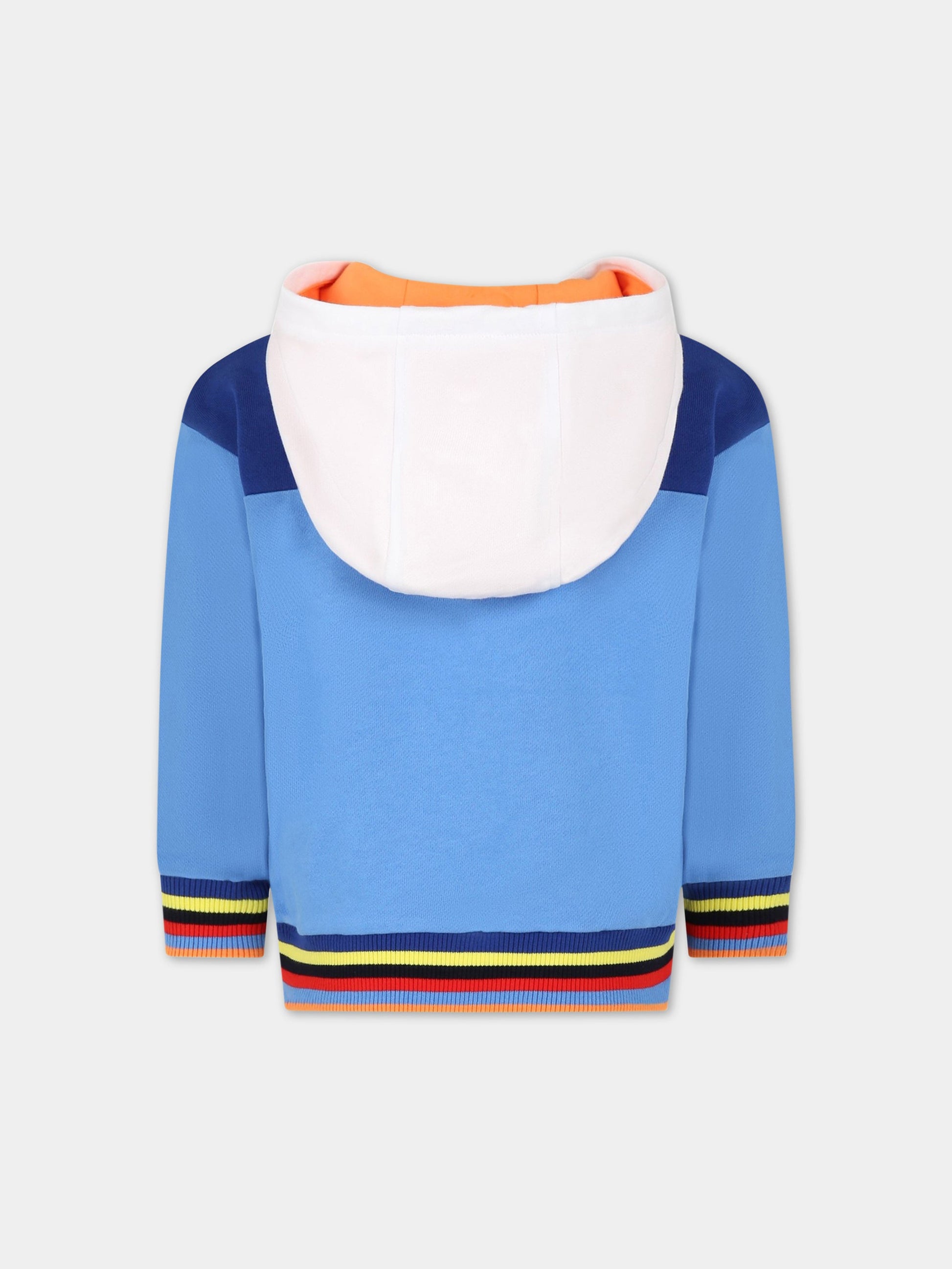 Felpa multicolor per bambino con logo,Little Marc Jacobs,W25573 784