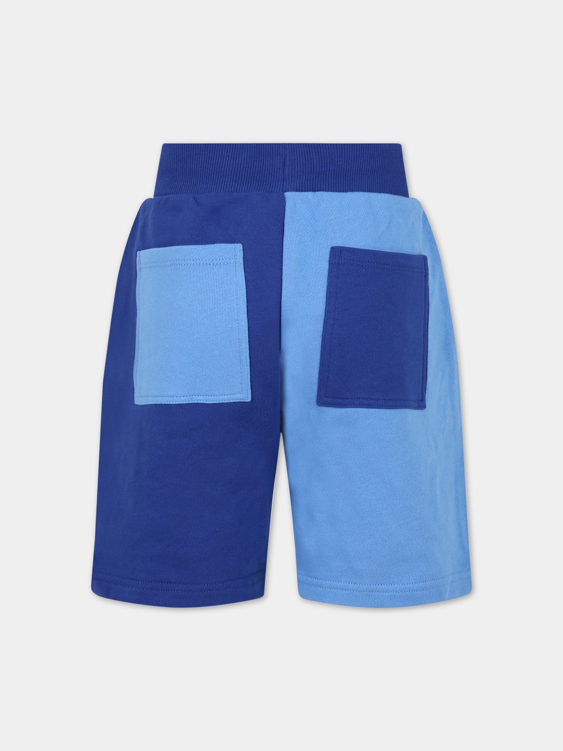 Shorts multicolor per bambino con logo,Little Marc Jacobs,W24279 784