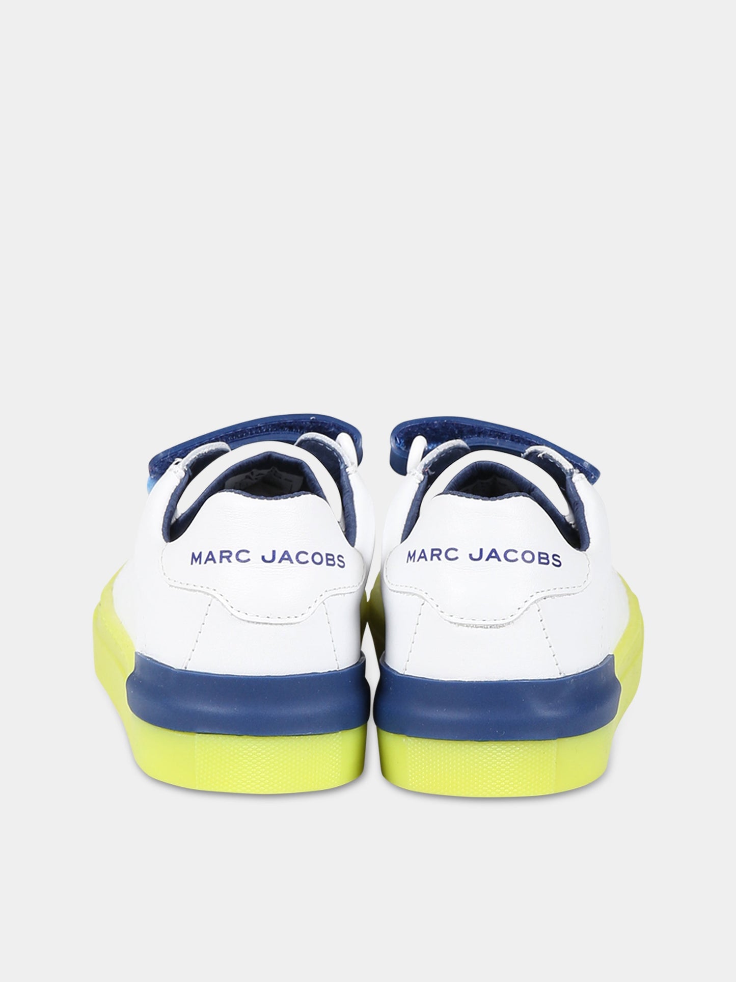 Sneakers bianco per bambino con logo,Little Marc Jacobs,W29062 10P
