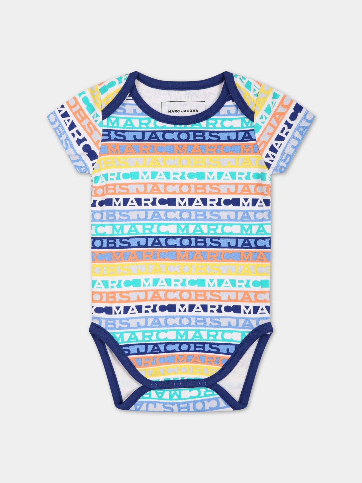 Set multicolor per neonato con logo,Little Marc Jacobs,W98158 10P