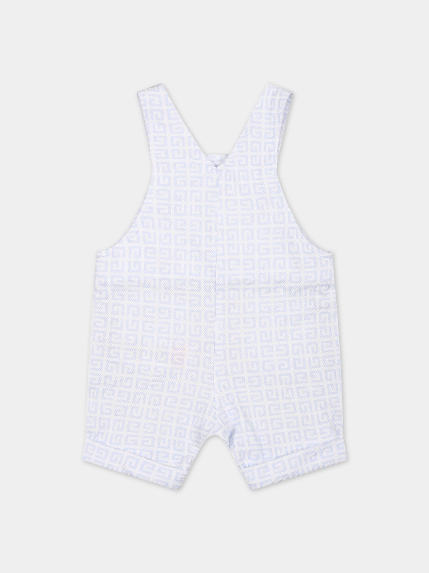 Set bianco per neonato con logo,Givenchy Kids,H98167 771