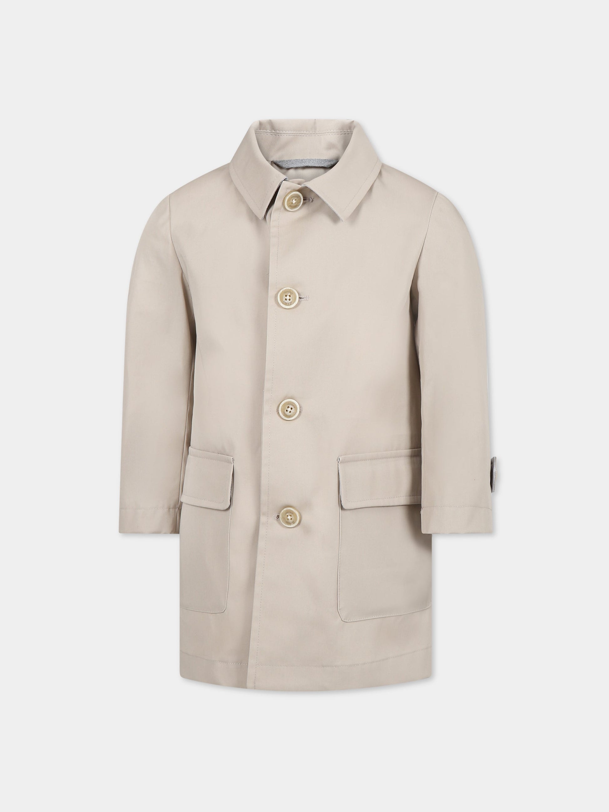 Cappotto beige per bambino,Eleventy,ES2P70 G0081 113