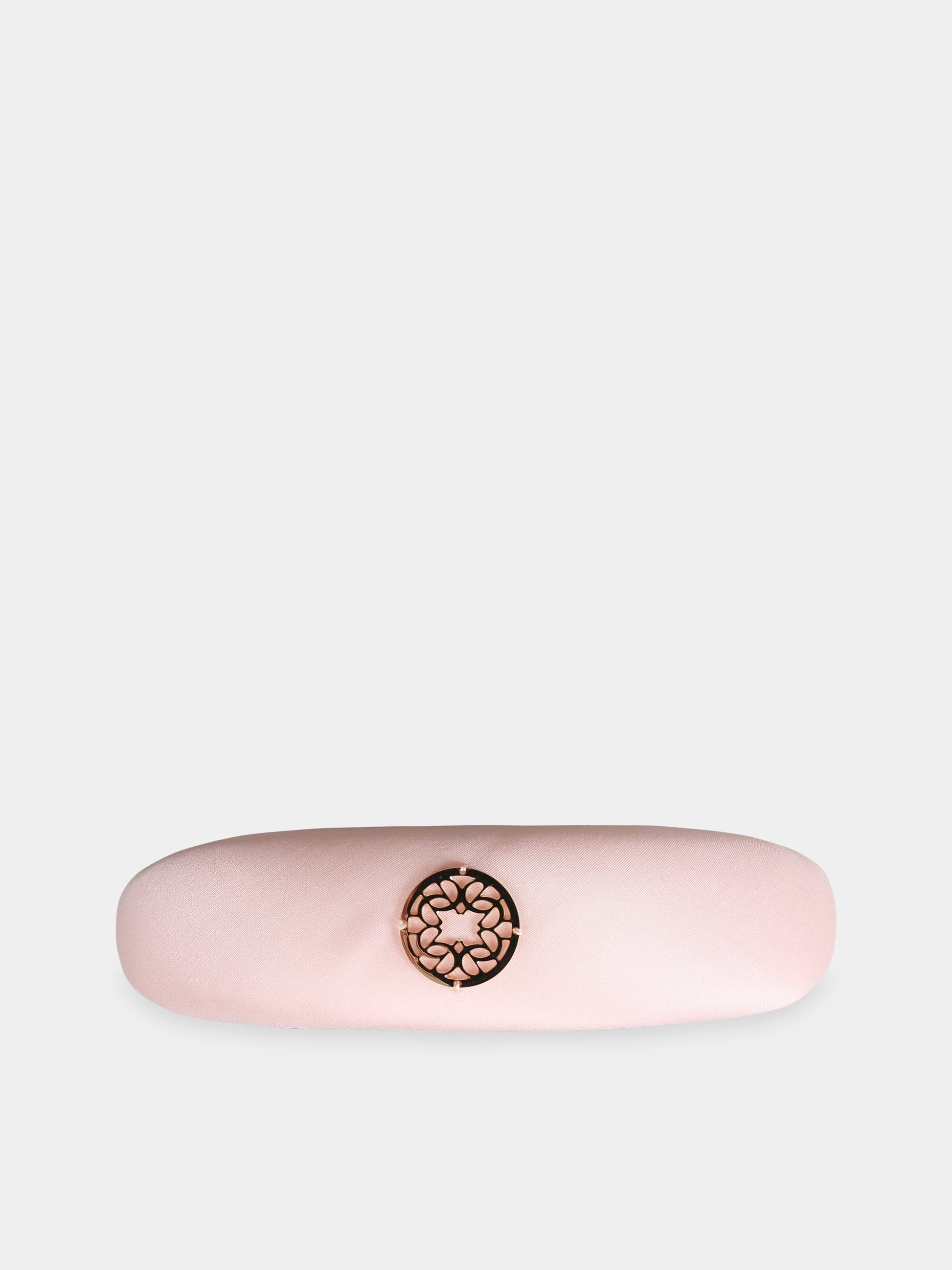 Cerchietto rosa per bambina con logo,Elie Saab,LS0A04 O0039 505