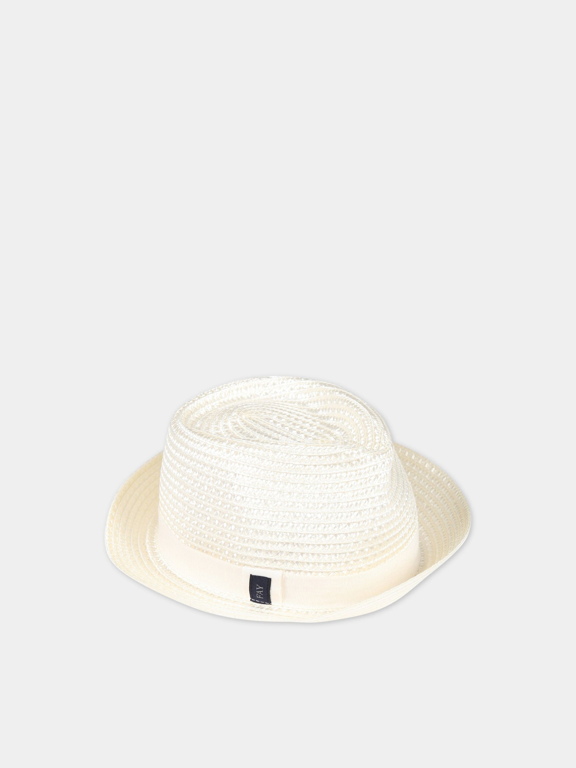 Cappello avorio per bambino,Fay Kids,FS0P67 Z1443 101