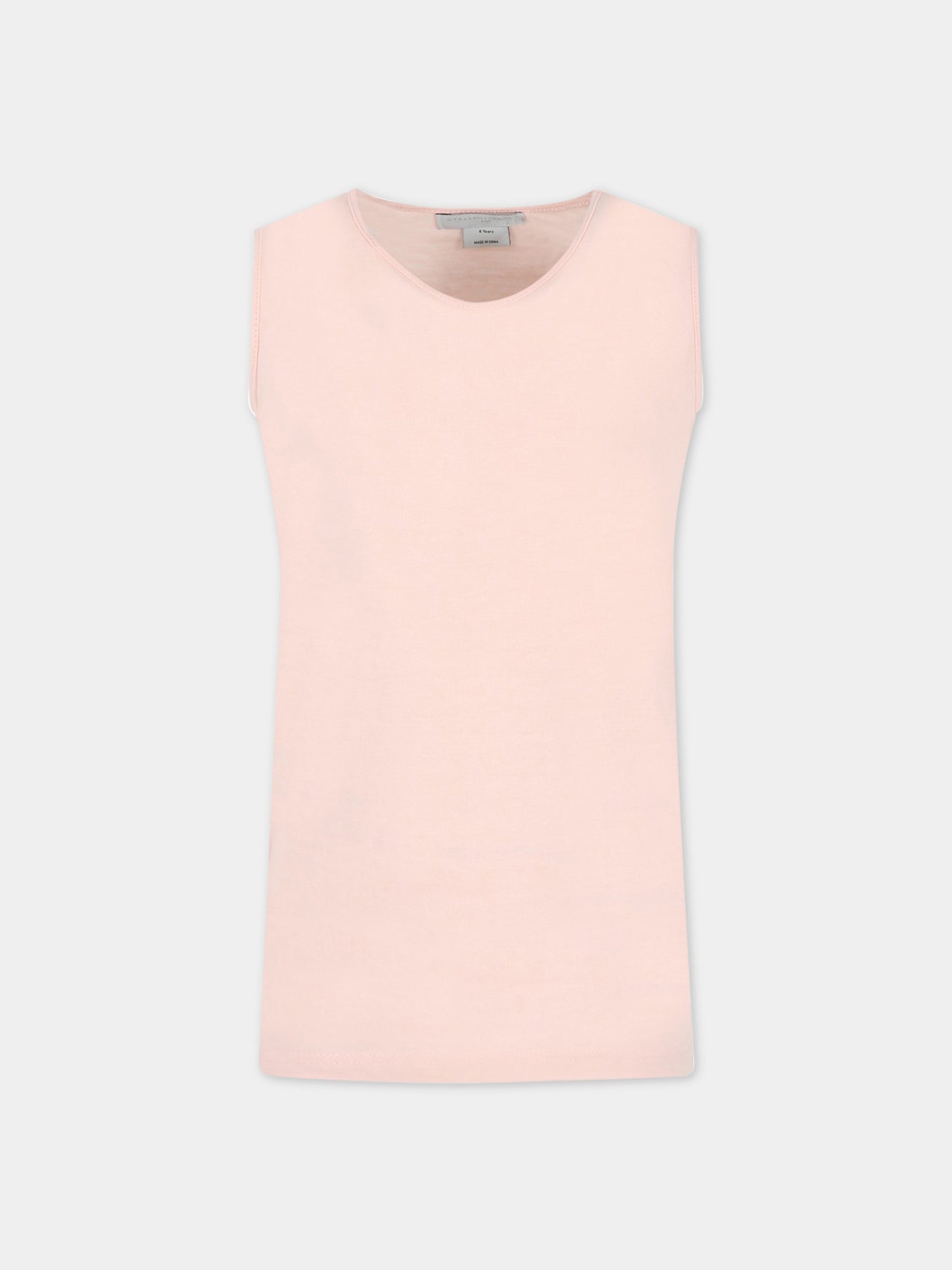 Vestito multicolor per bambina con frange,Stella Mccartney Kids,TS1C02 Z1146 999