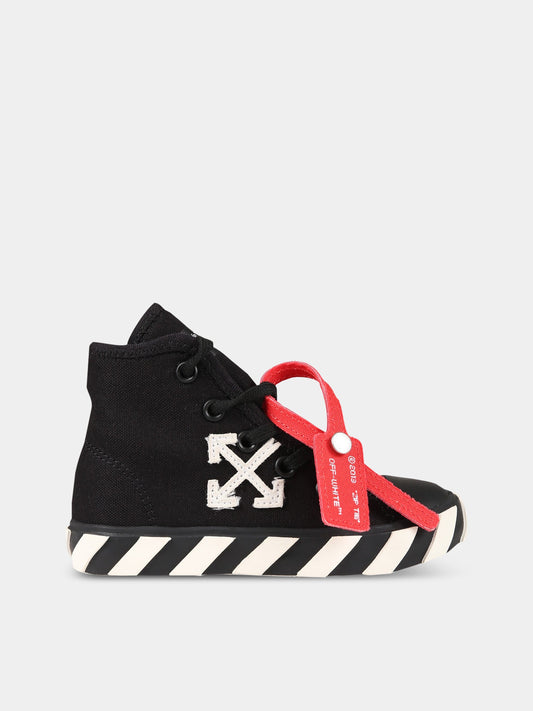 Sneakers nere per bambino con iconiche frecce,Off White,OBIA009S23FAB0011001