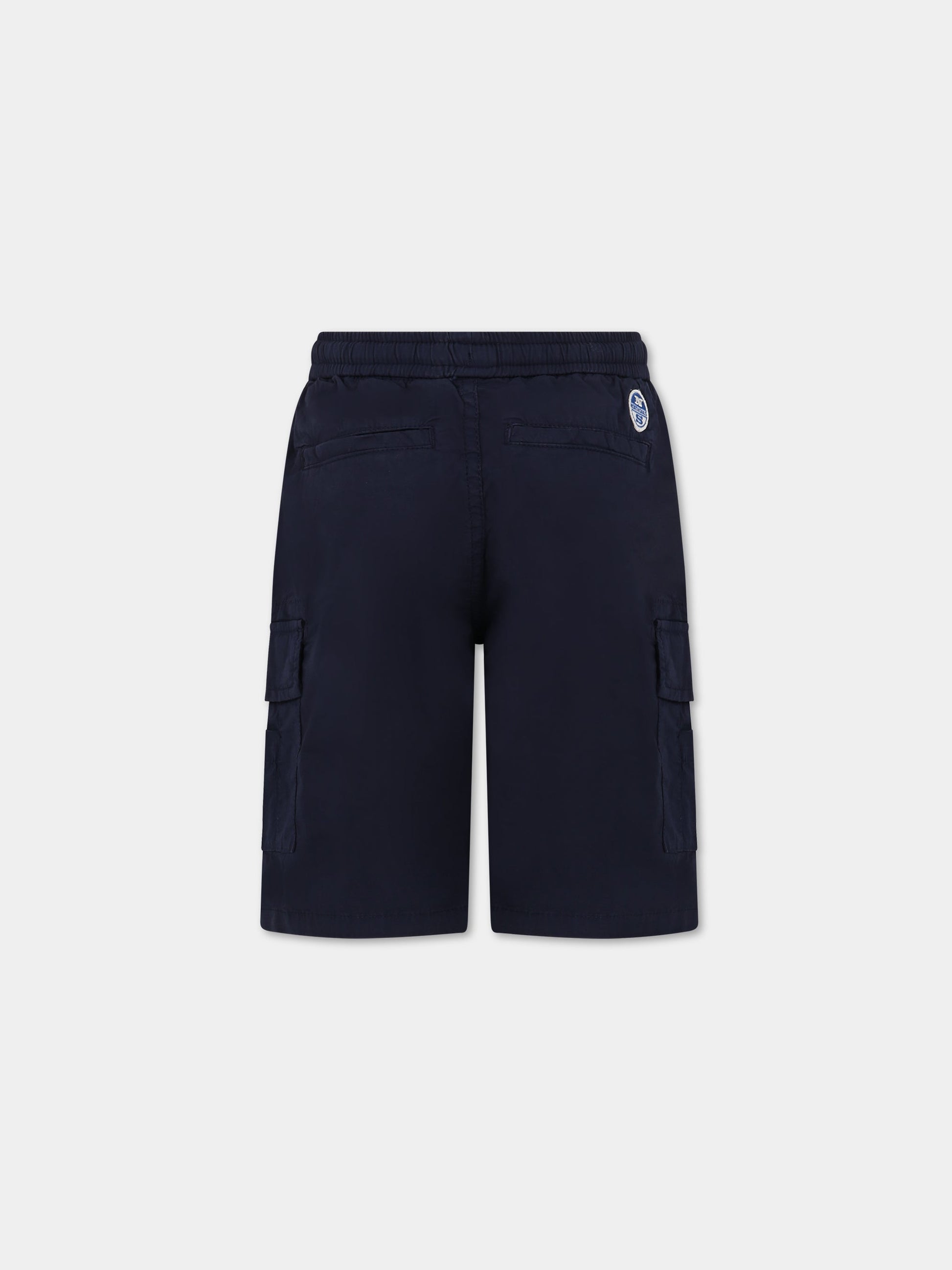 Short casual blu per bambino,North Sails,775371 000 0802