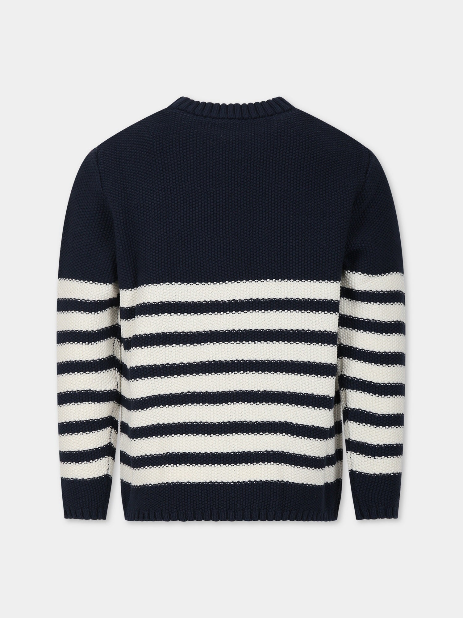 Maglione multicolor per bambino con logo,North Sails,796166 000 C001