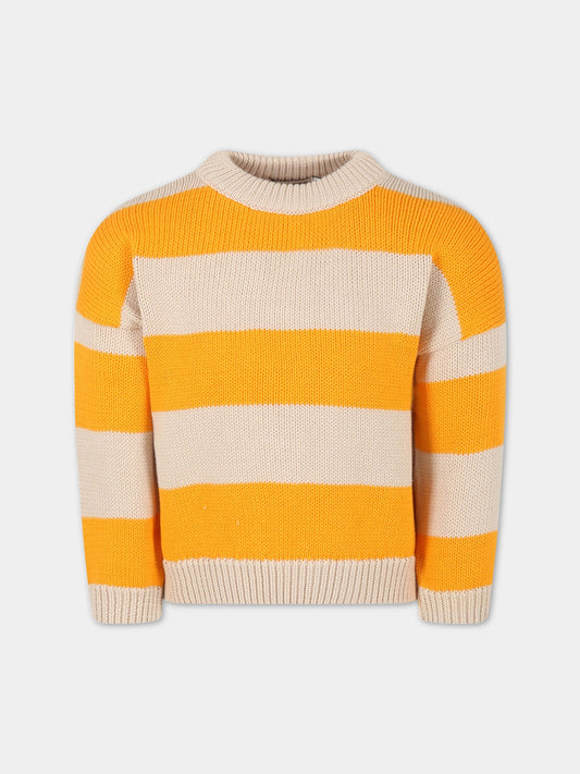 Maglione multicolor per bambina con logo,The New Society,S23 K KN01 EMANUELLE