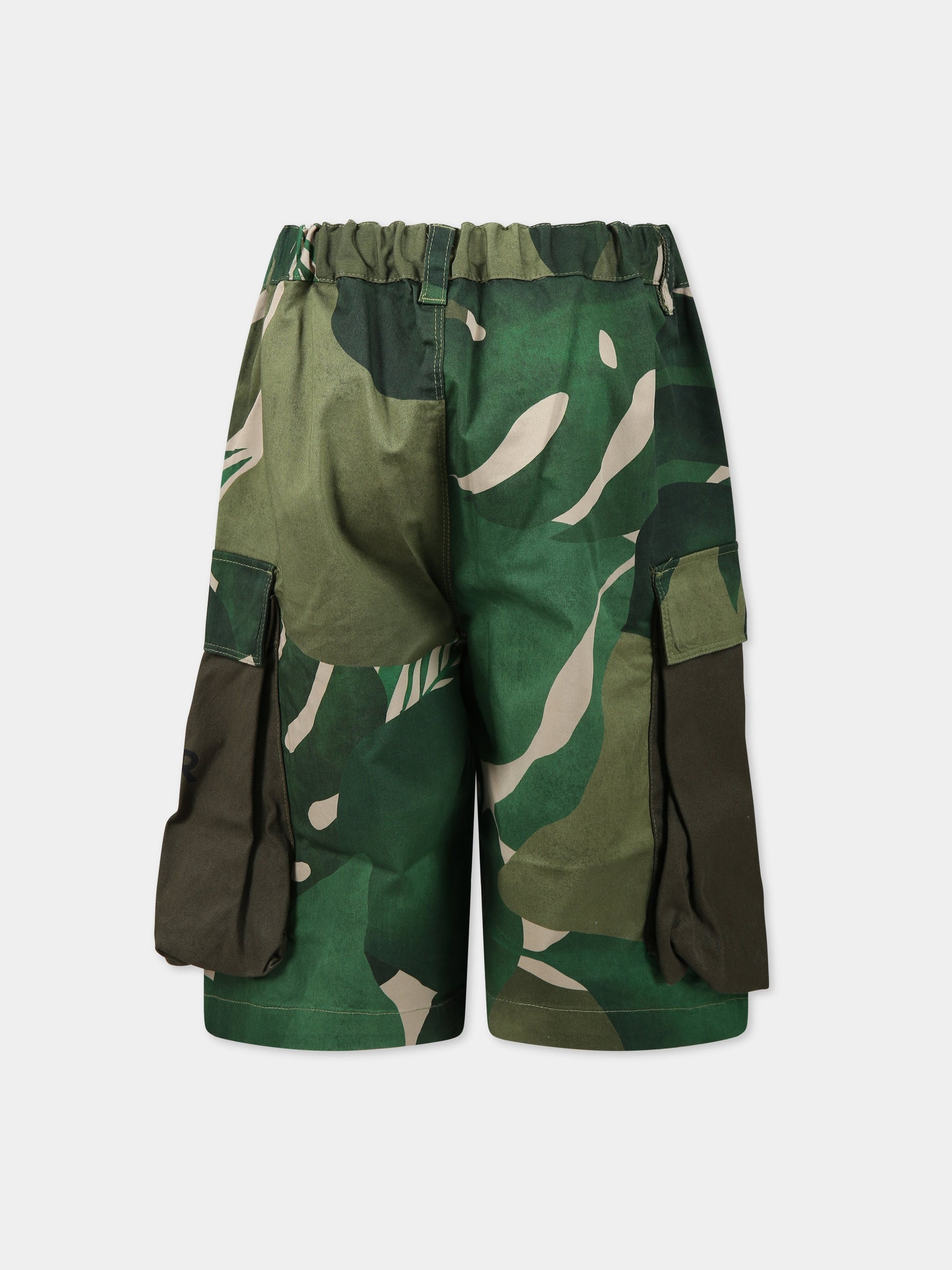 Shorts verde per bambino con,Myar,MY0079 MY053 MYC02