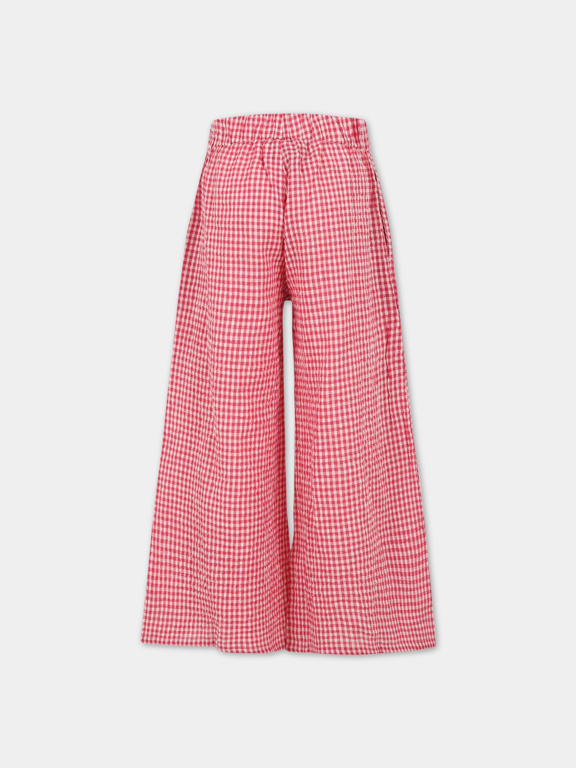 Pantaloni rosso per bambina,Bobo Choses,123AC098