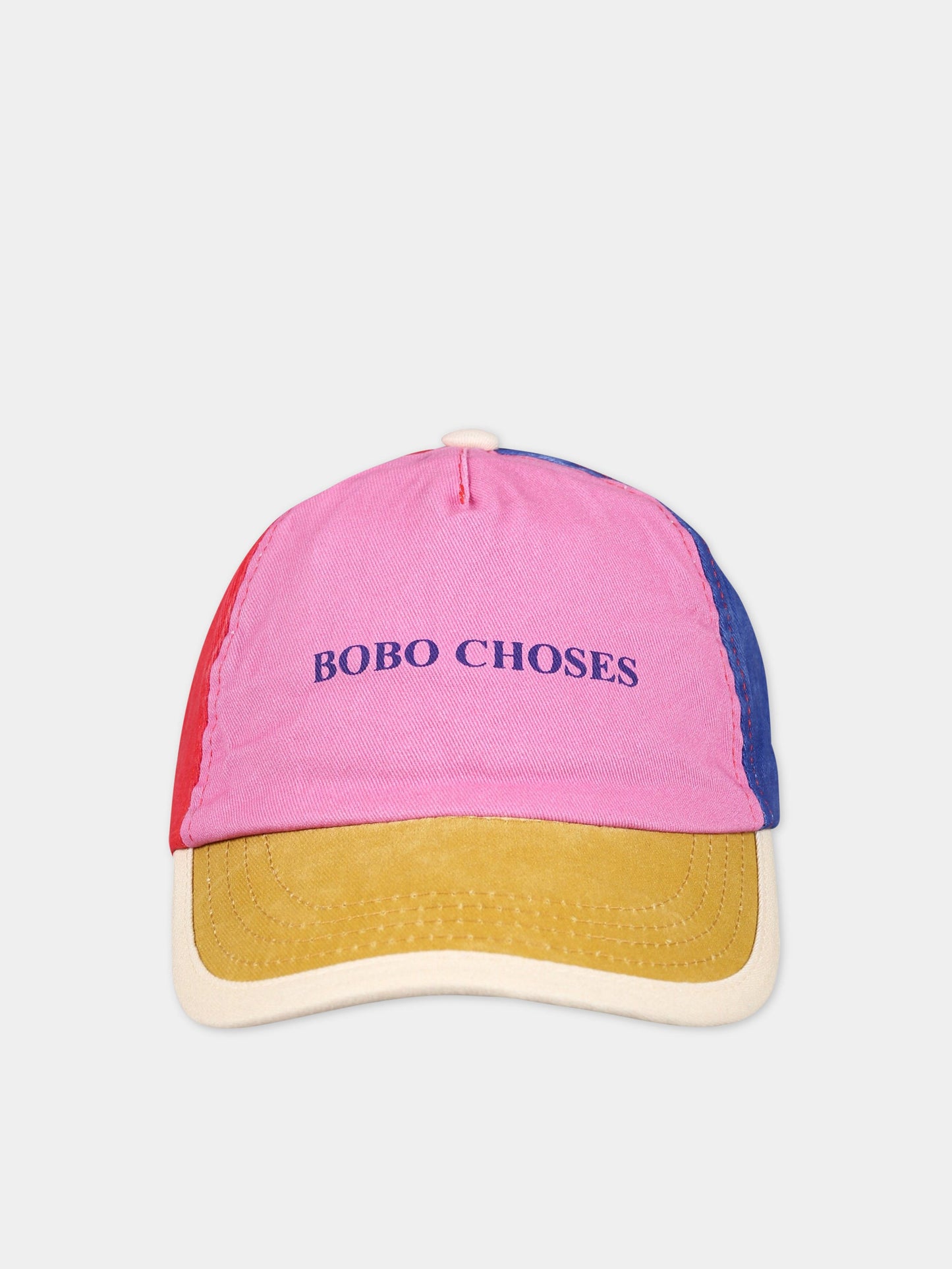 Cappello multicolor  per bambini con logo,Bobo Choses,123AI025