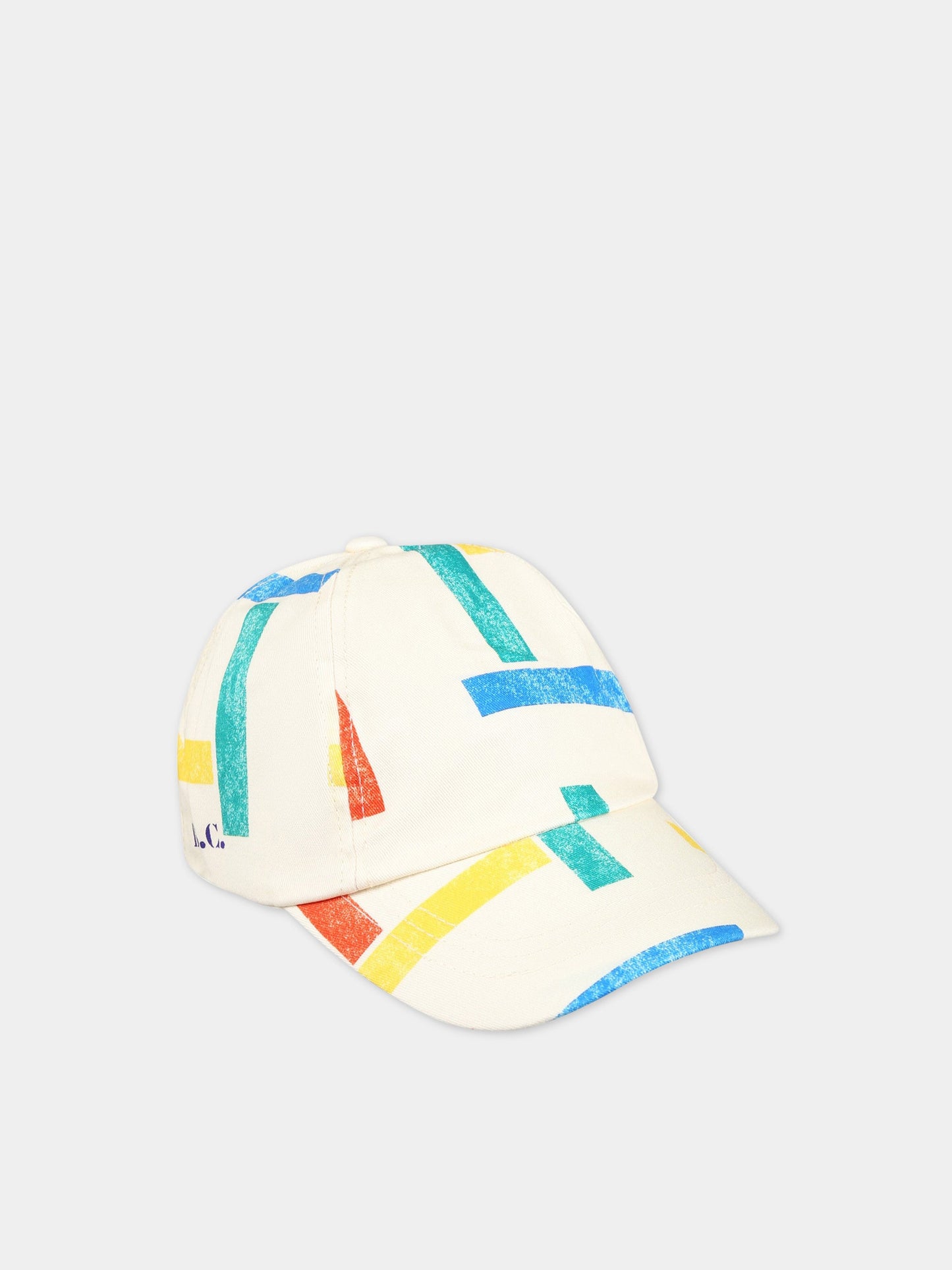 Cappello multicolor per bambino con logo,Bobo Choses,123AI028