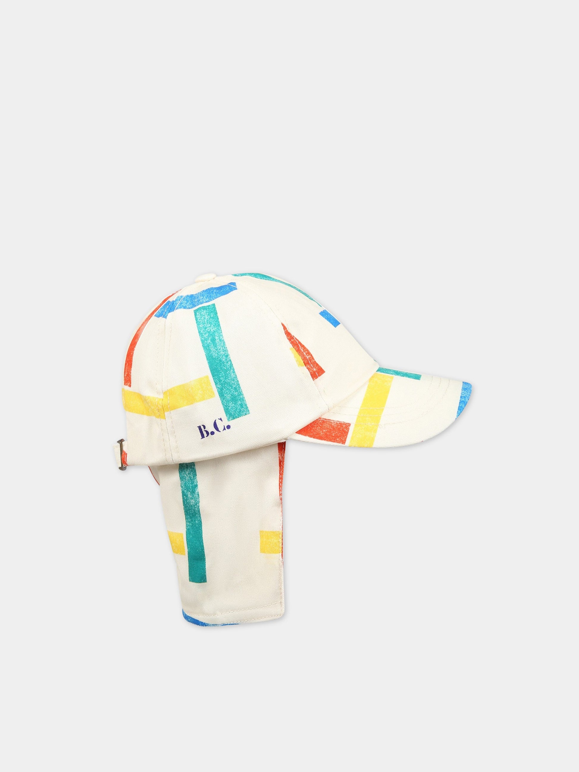 Cappello multicolor per bambino con logo,Bobo Choses,123AI028