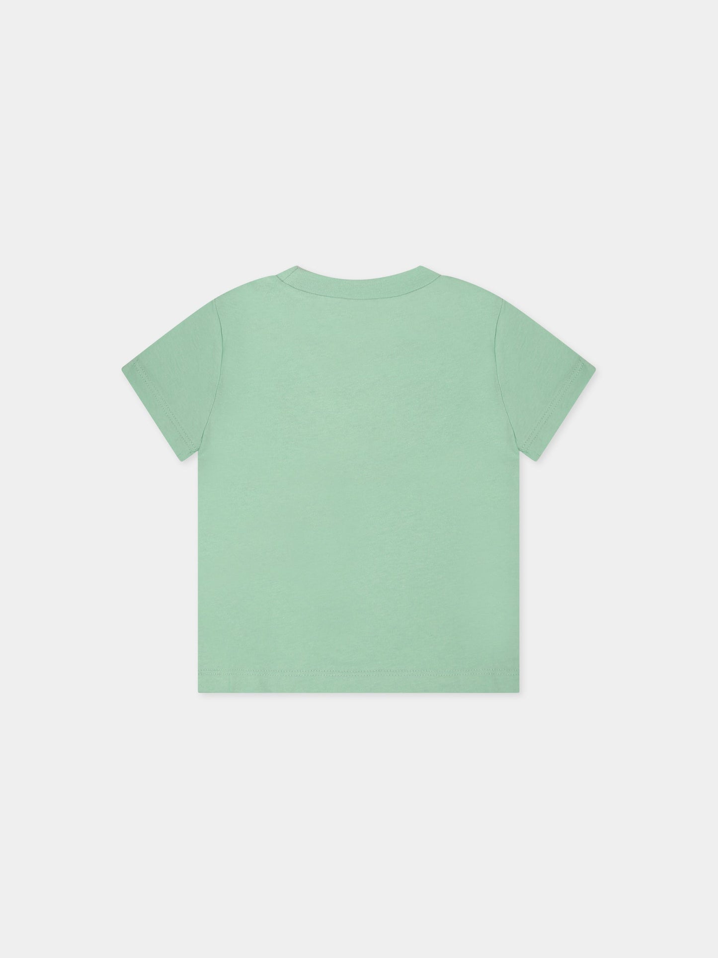 T-shirt verde per neonati con logo,Levi's Kids,LK6E8157 6E8157 ECV